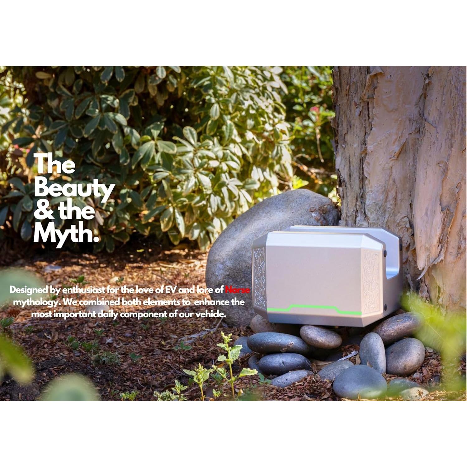 Organizador de Cable de Carga Móvil Tesla MjolnEVr Aluminio