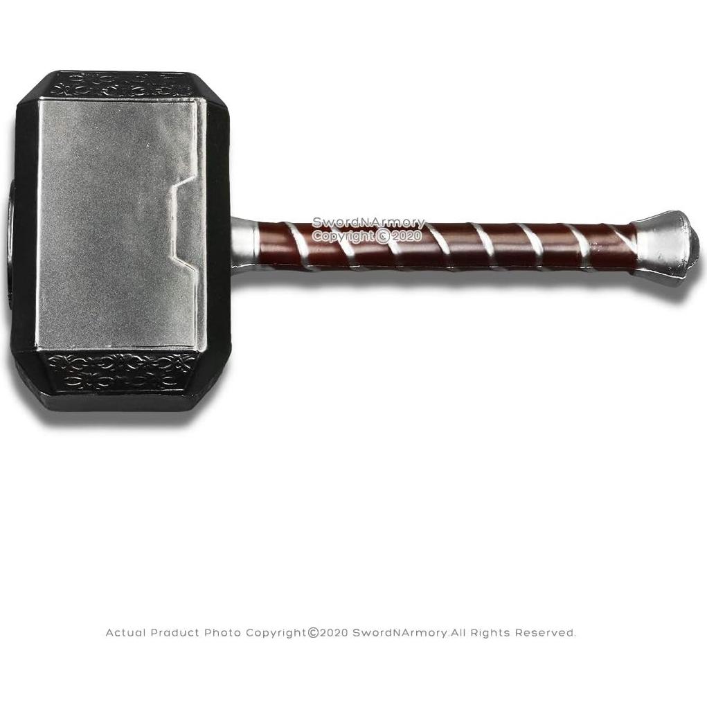 Martillo Thor LARP Munetoshi 43 cm Espuma Alta Densidad