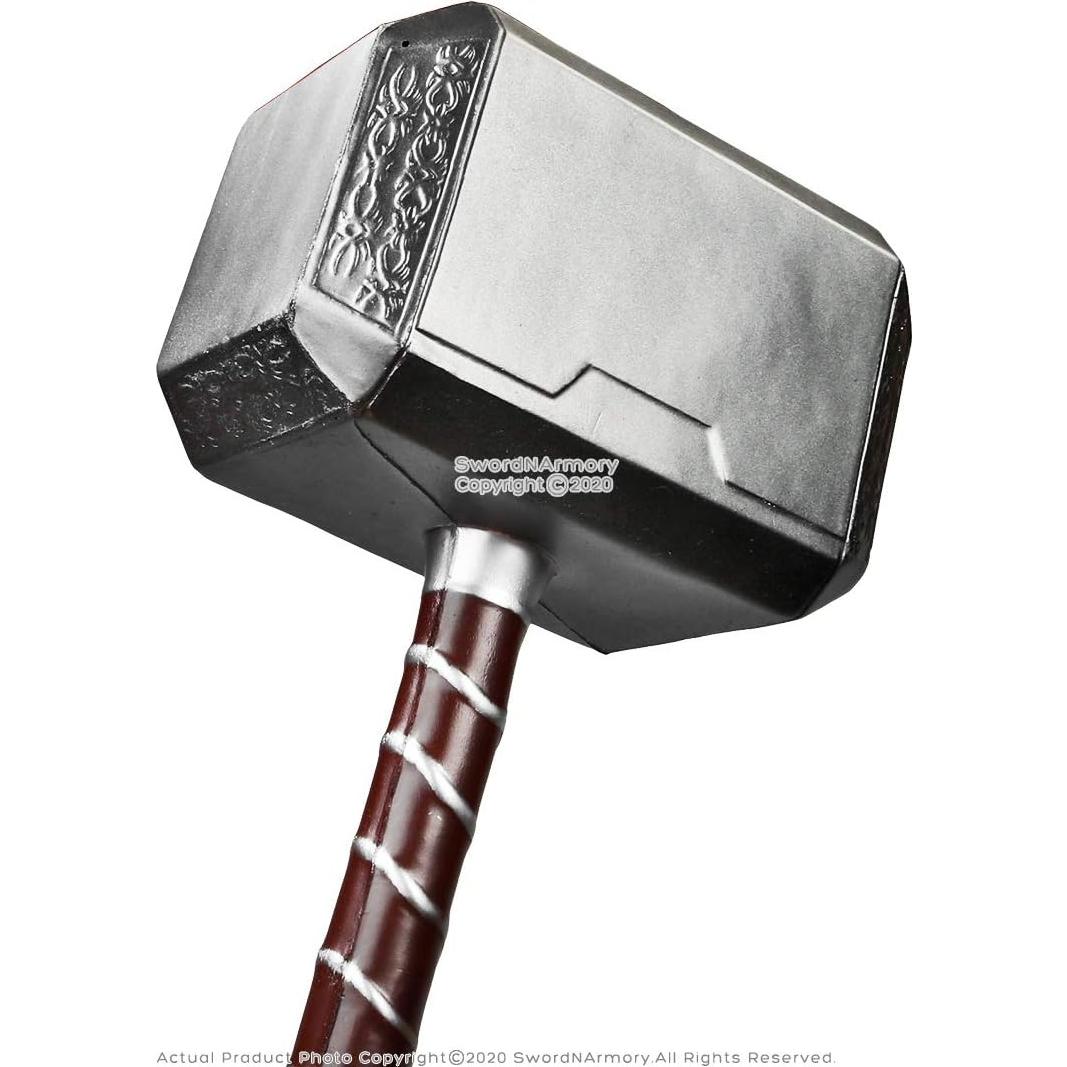 Martillo Thor LARP Munetoshi 43 cm Espuma Alta Densidad