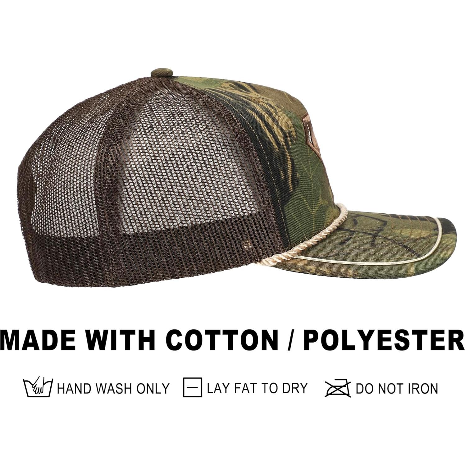 Gorra Trucker Camuflada Superman Bordada Unisex