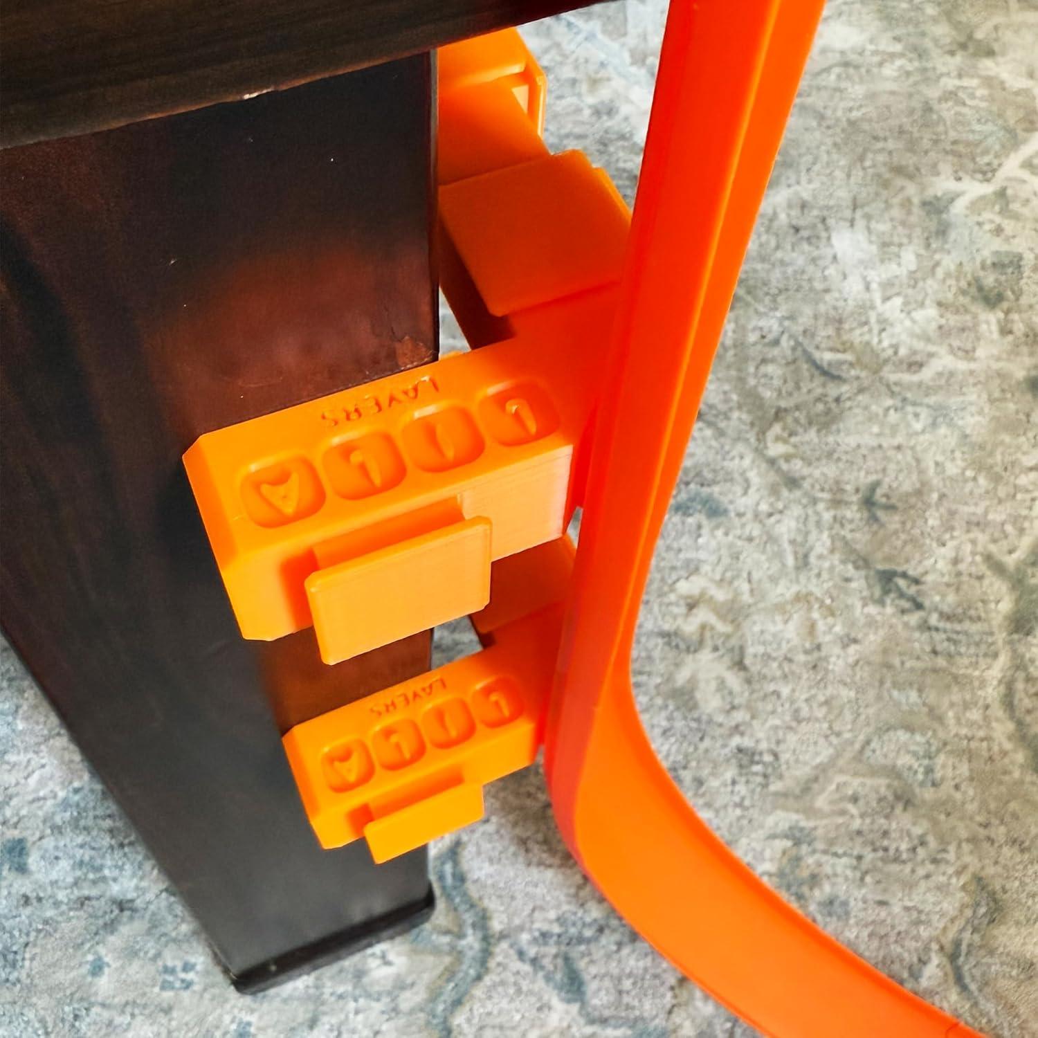 Abrazaderas C Hot Wheels Juego de 2 para Pistas