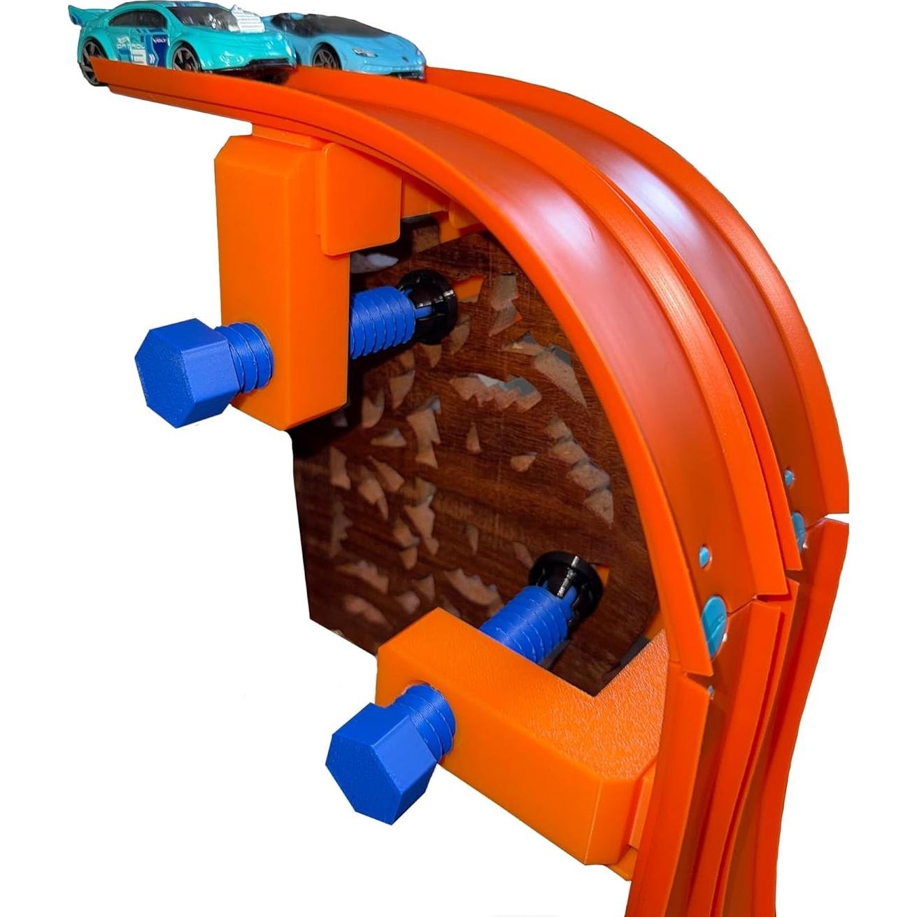 Abrazaderas C Hot Wheels Juego de 2 para Pistas