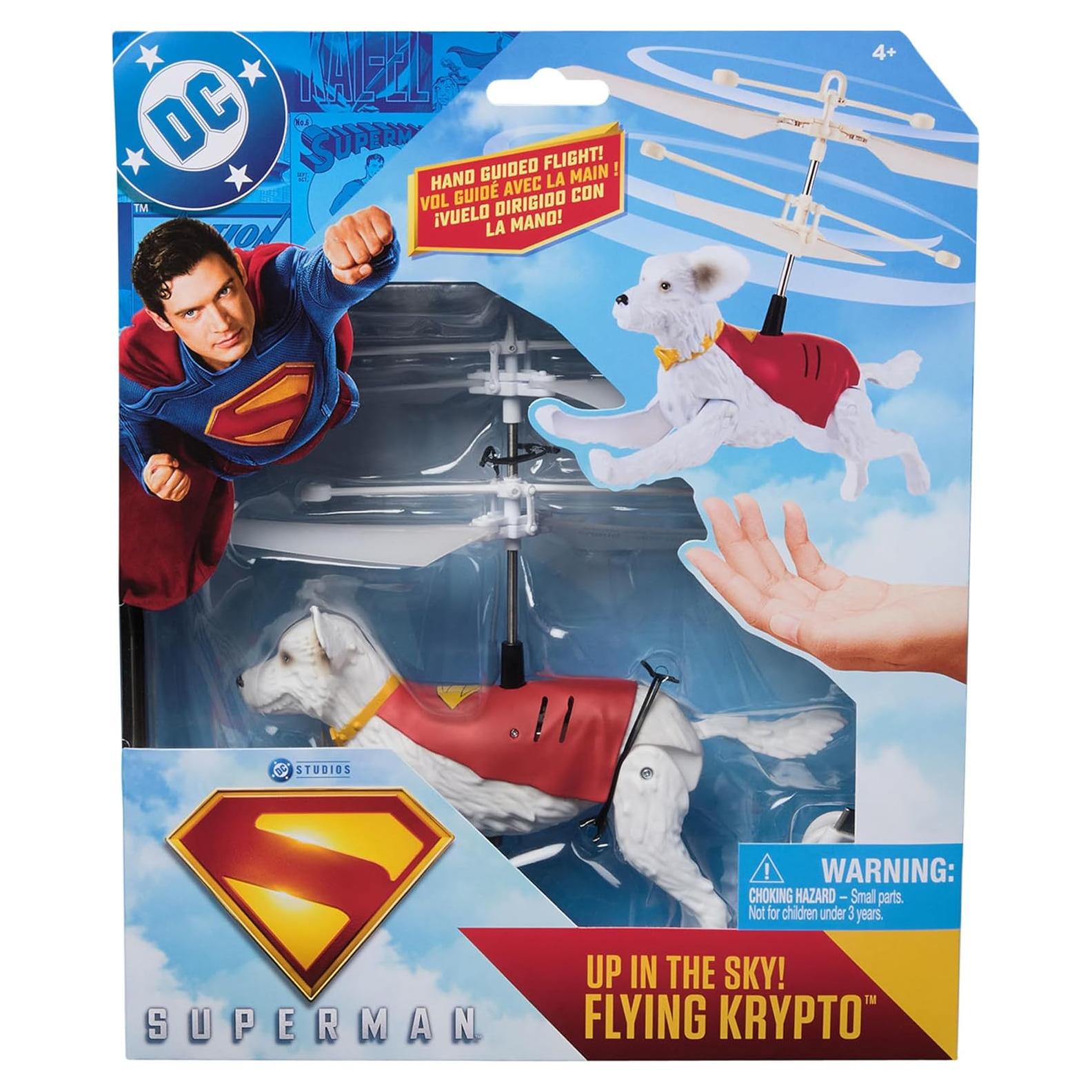 Juguete RC Krypto Superman 19 cm Control Mano 4+ años