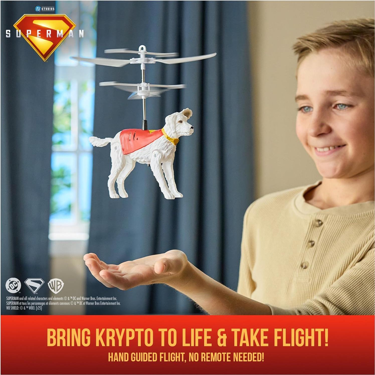 Juguete RC Krypto Superman 19 cm Control Mano 4+ años