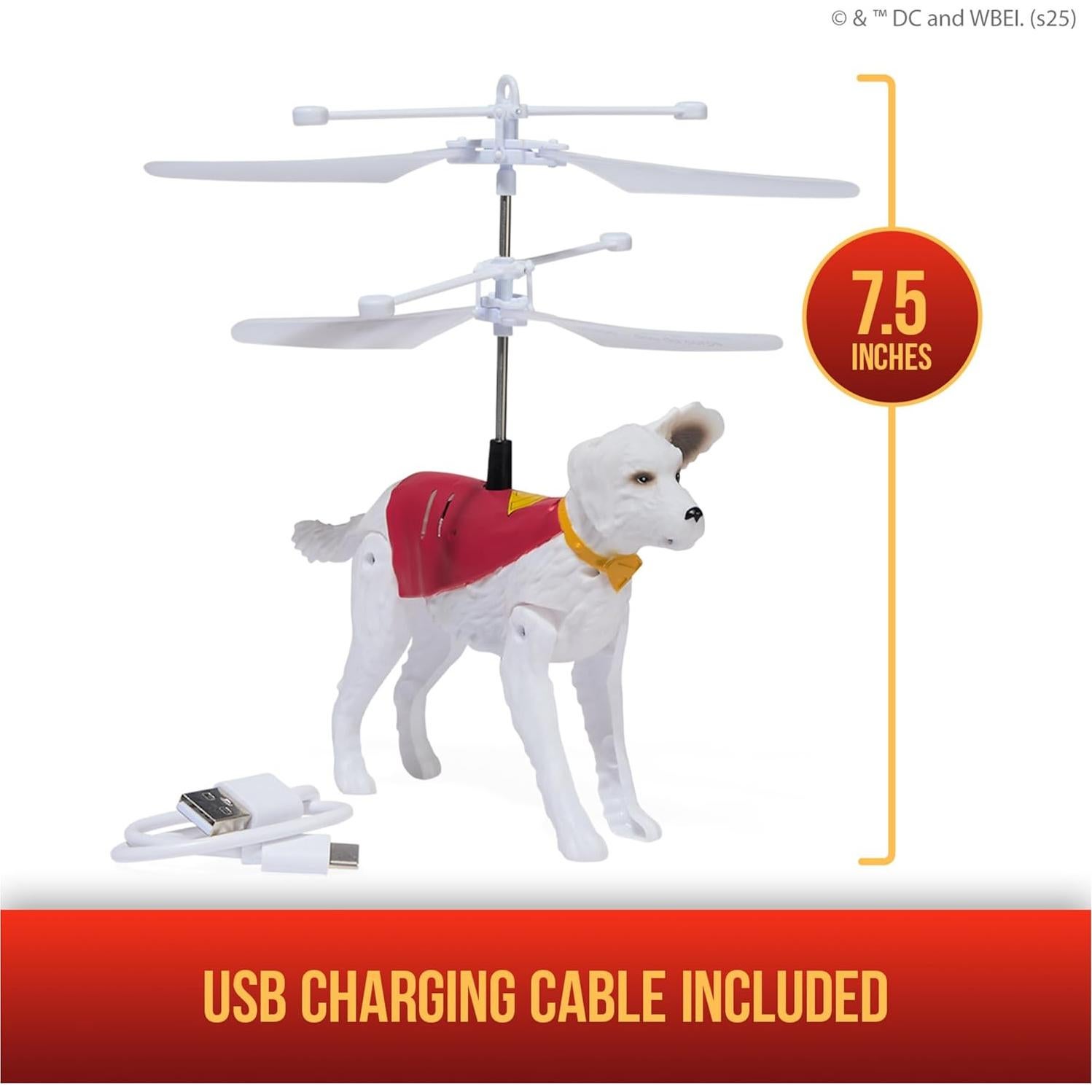 Juguete RC Krypto Superman 19 cm Control Mano 4+ años