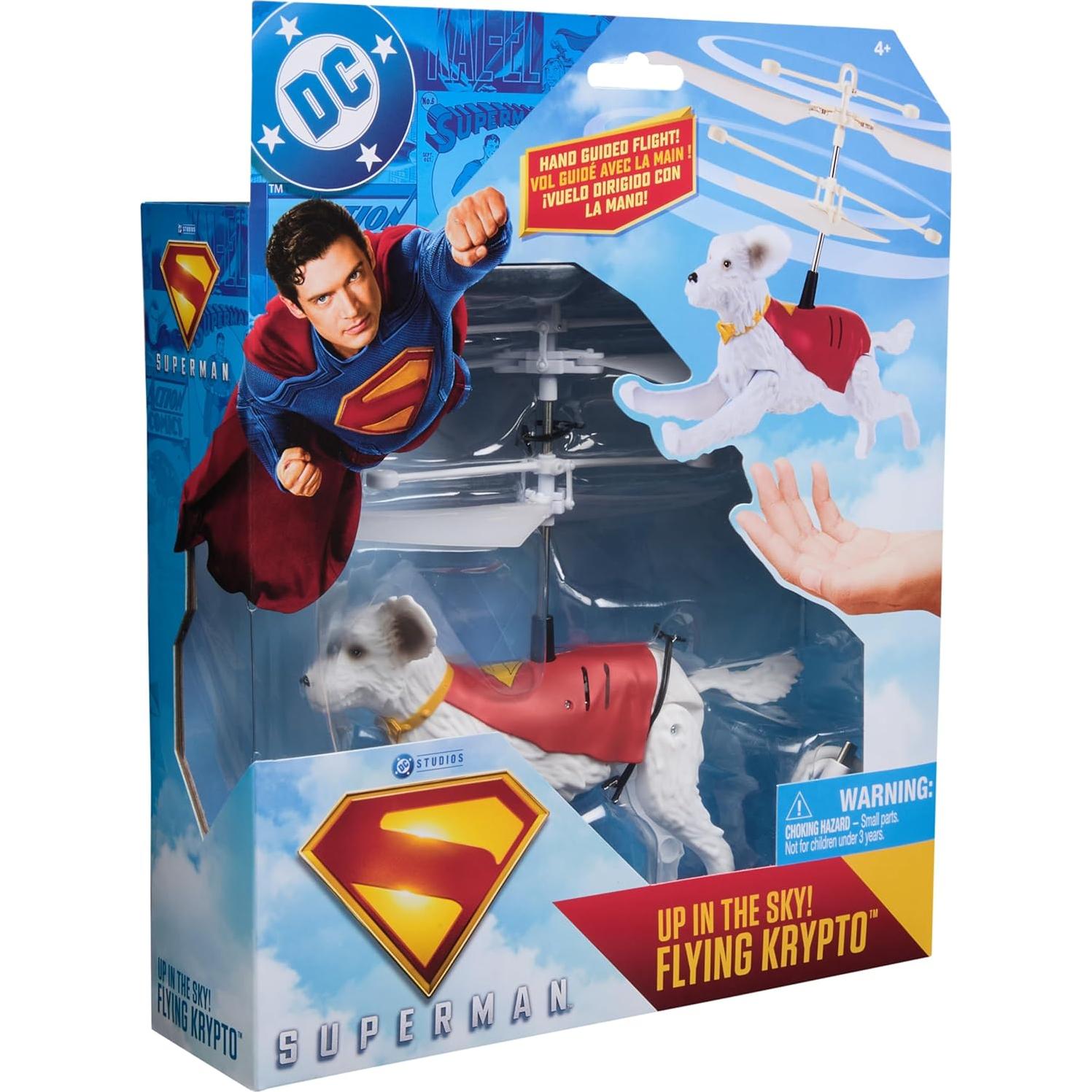 Juguete RC Krypto Superman 19 cm Control Mano 4+ años