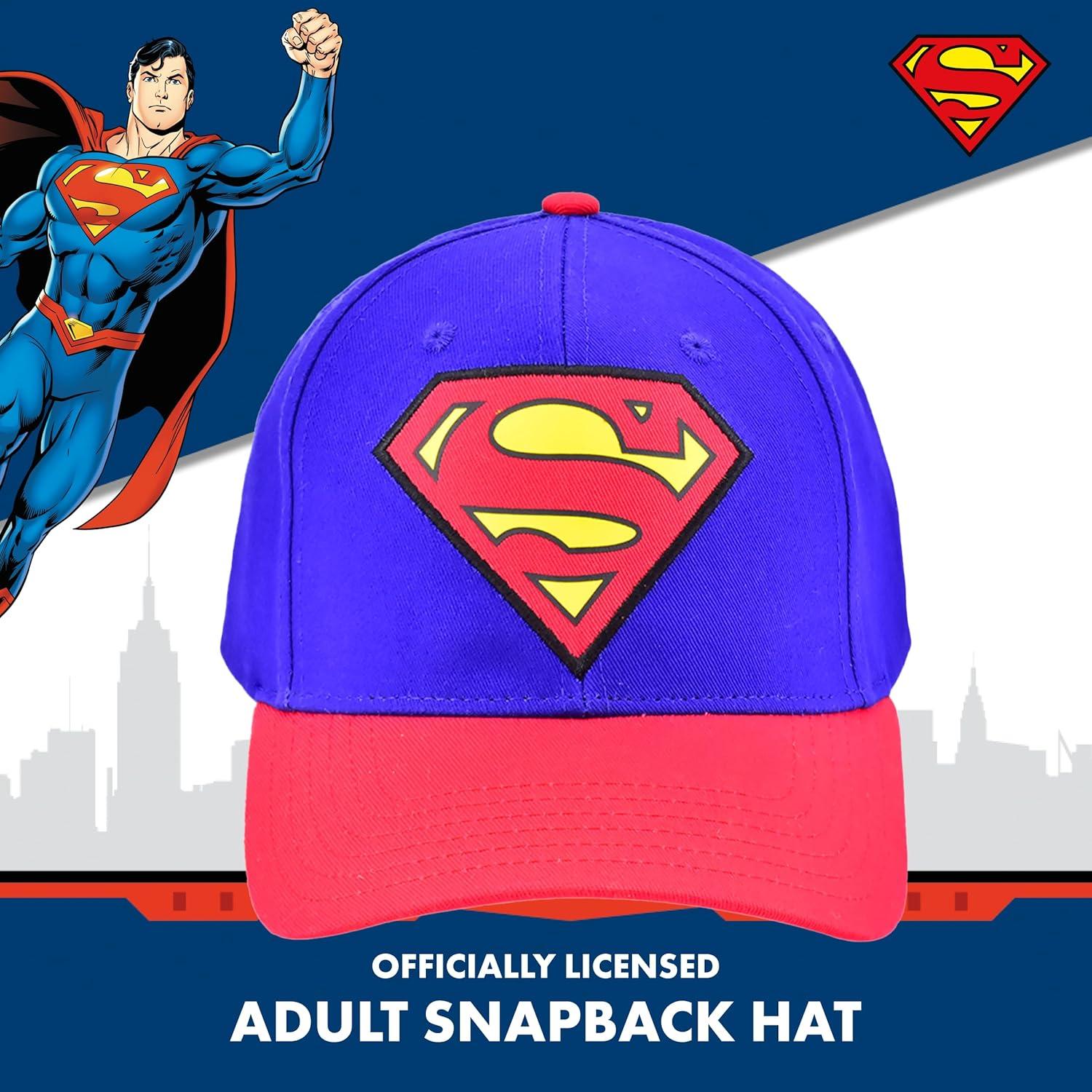 Gorra de béisbol Superman DC Comics ajustable unisex