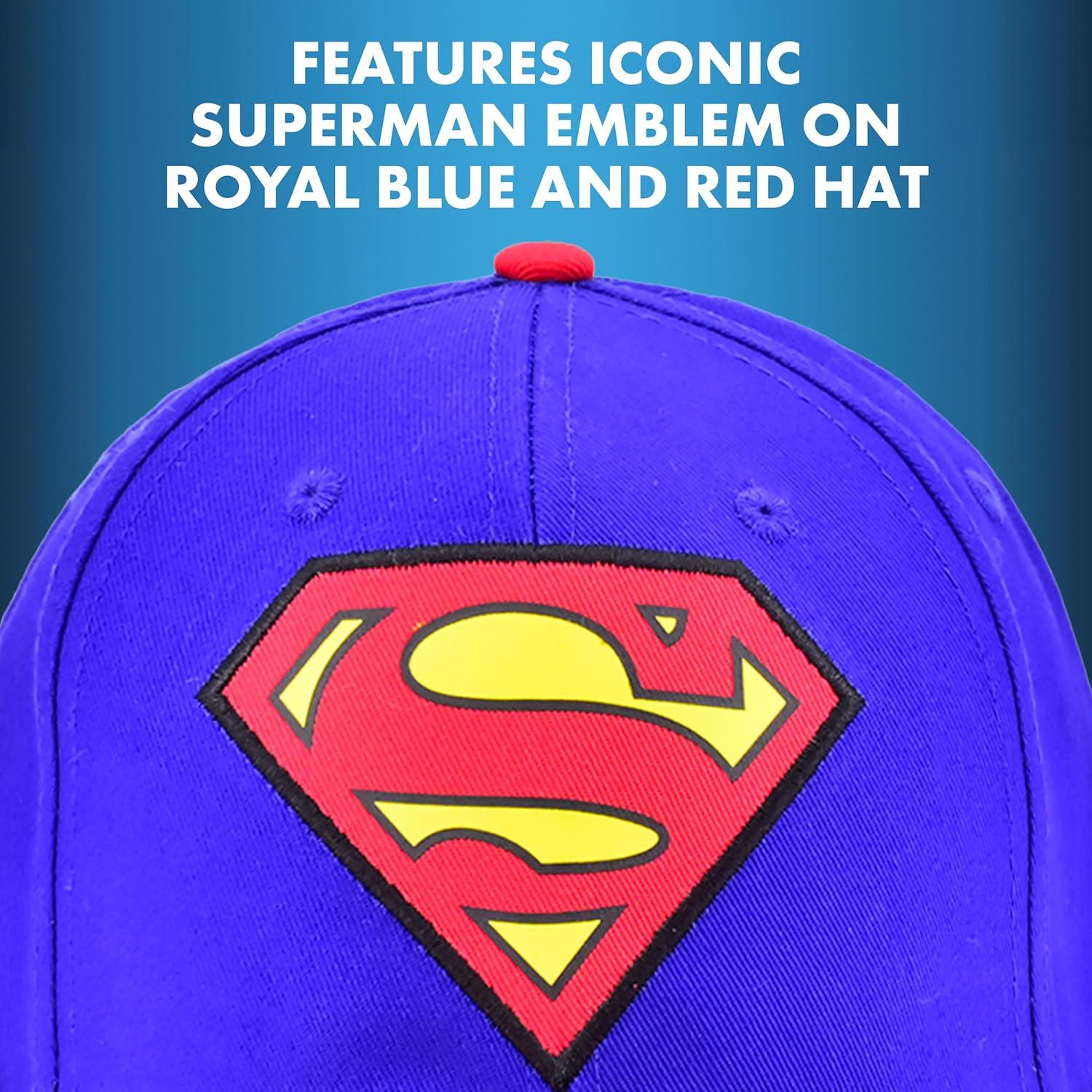 Gorra de béisbol Superman DC Comics ajustable unisex