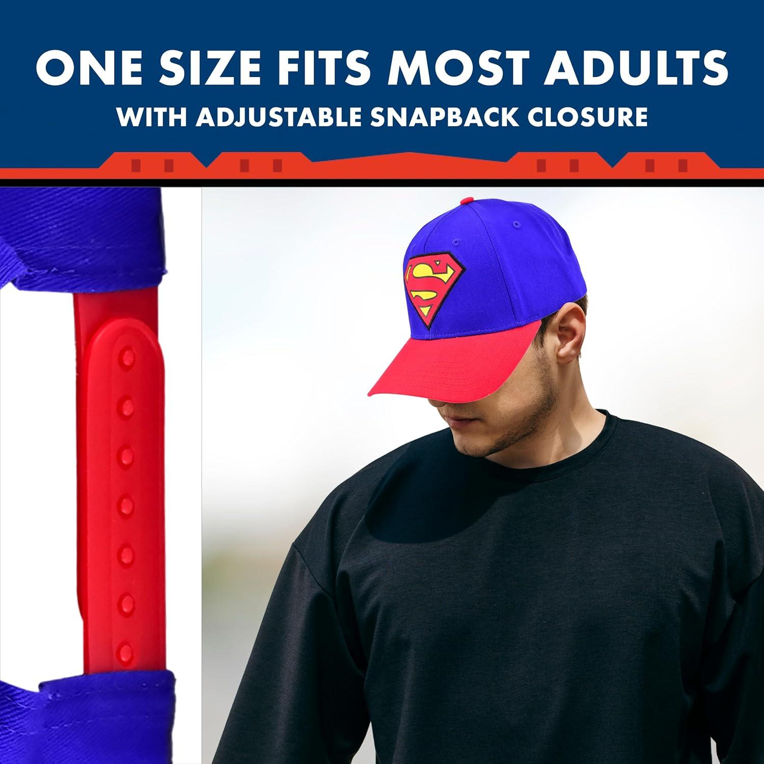 Gorra de béisbol Superman DC Comics ajustable unisex