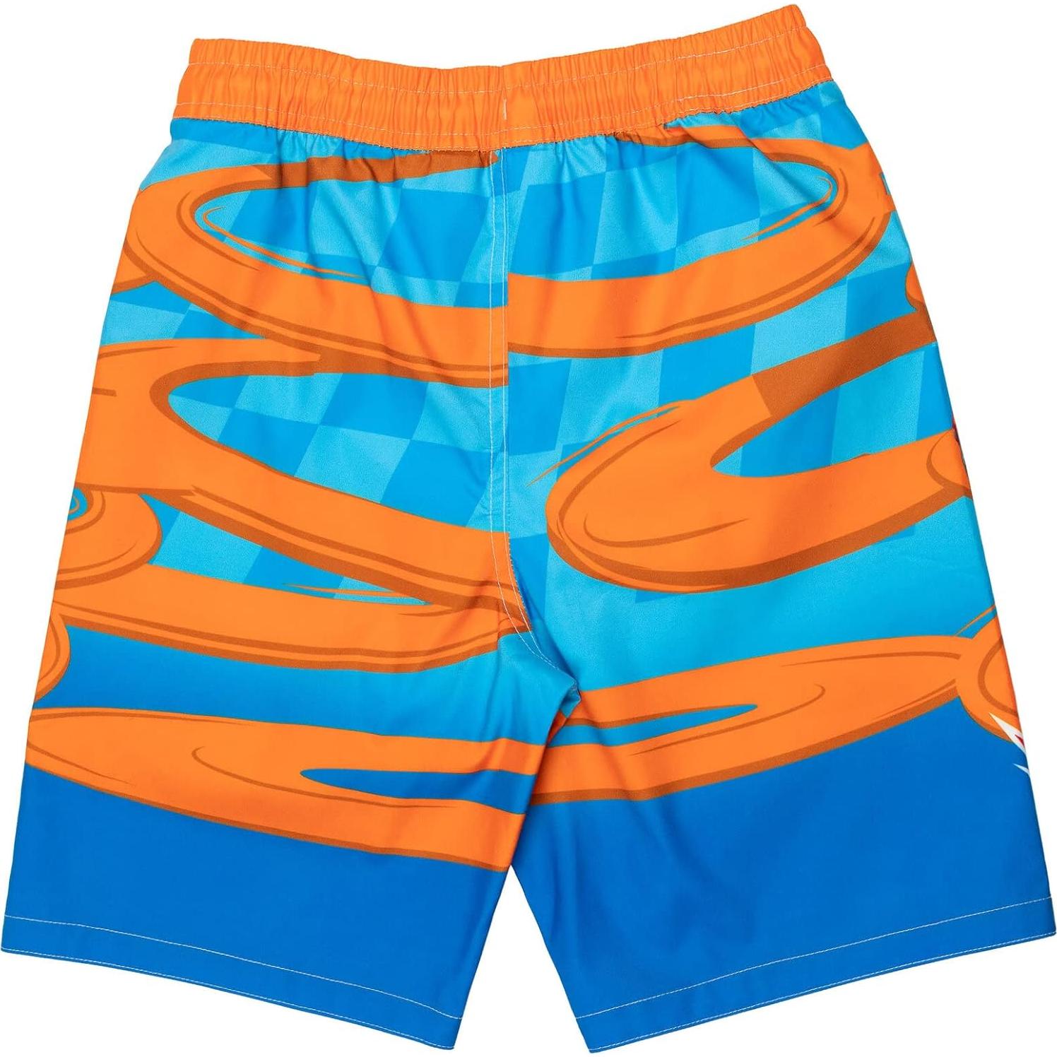 Conjunto de Baño Hot Wheels UPF 50+ Niños Azul 4 Años