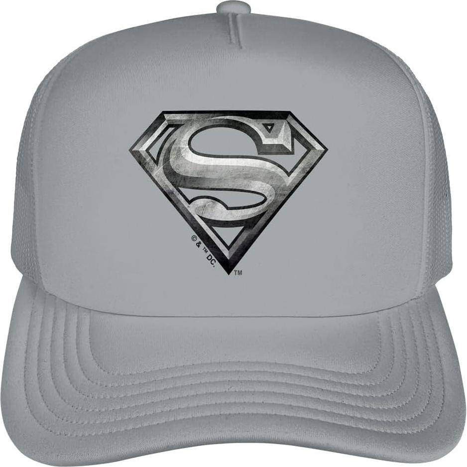 Gorra Trucker Espuma Popfunk Logo Superman Unisex