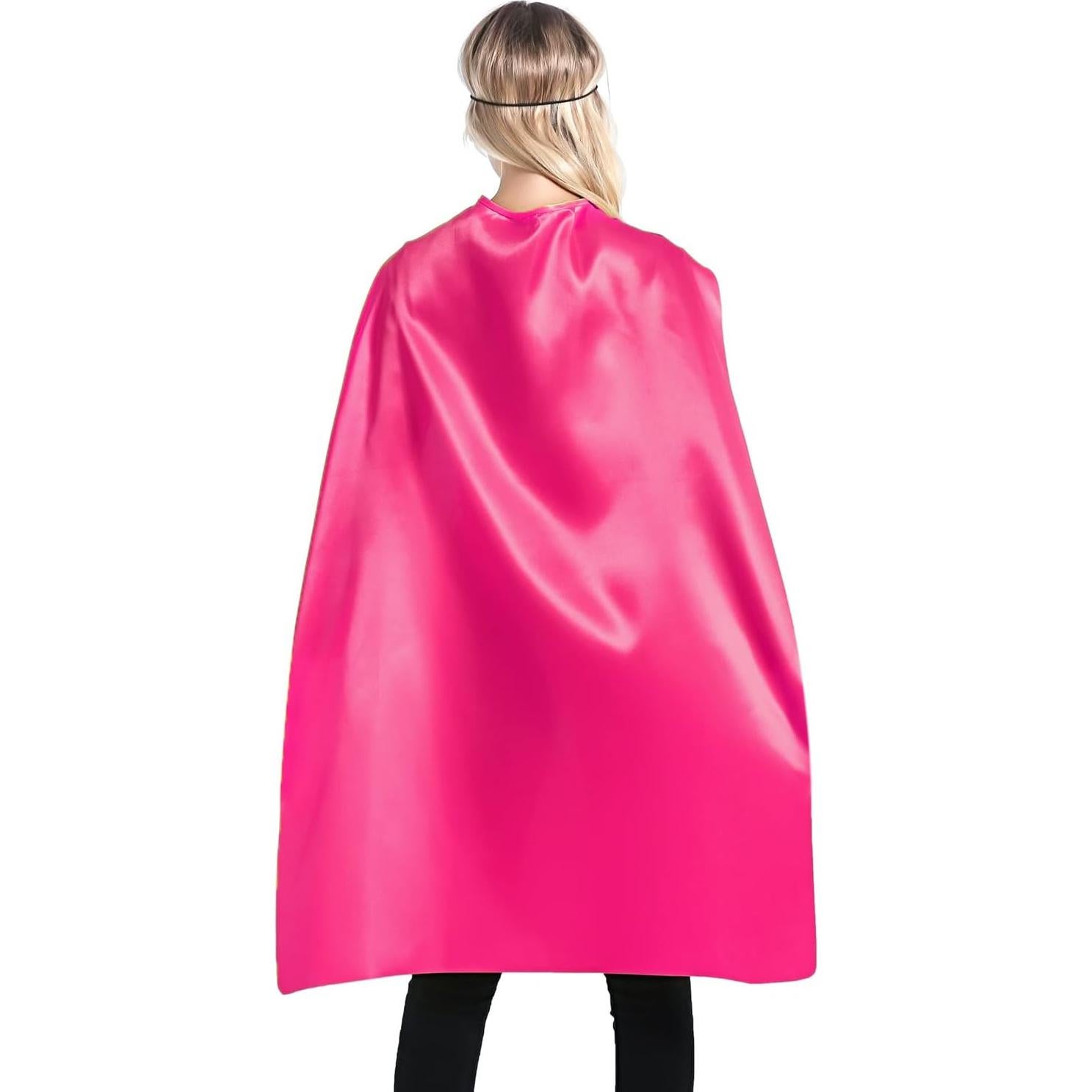 Capes y Máscaras de Superhéroe Kidsfere - 12 Colores para Adultos