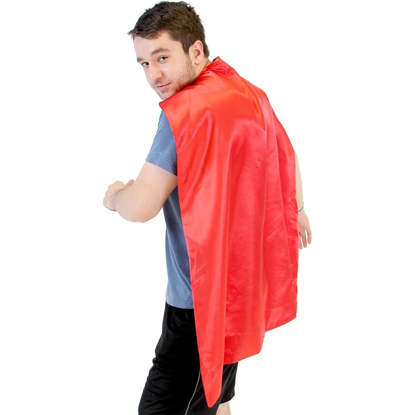 Capa Personalizada de Superhéroe Reversible 100% Poliéster