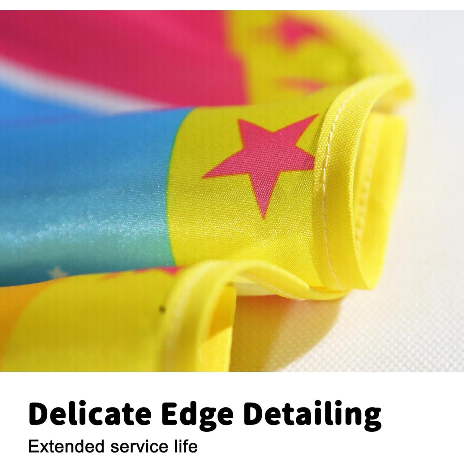 Disfraz de Superhéroe para Niños ROLEWIN - Capa Rosa 80 cm