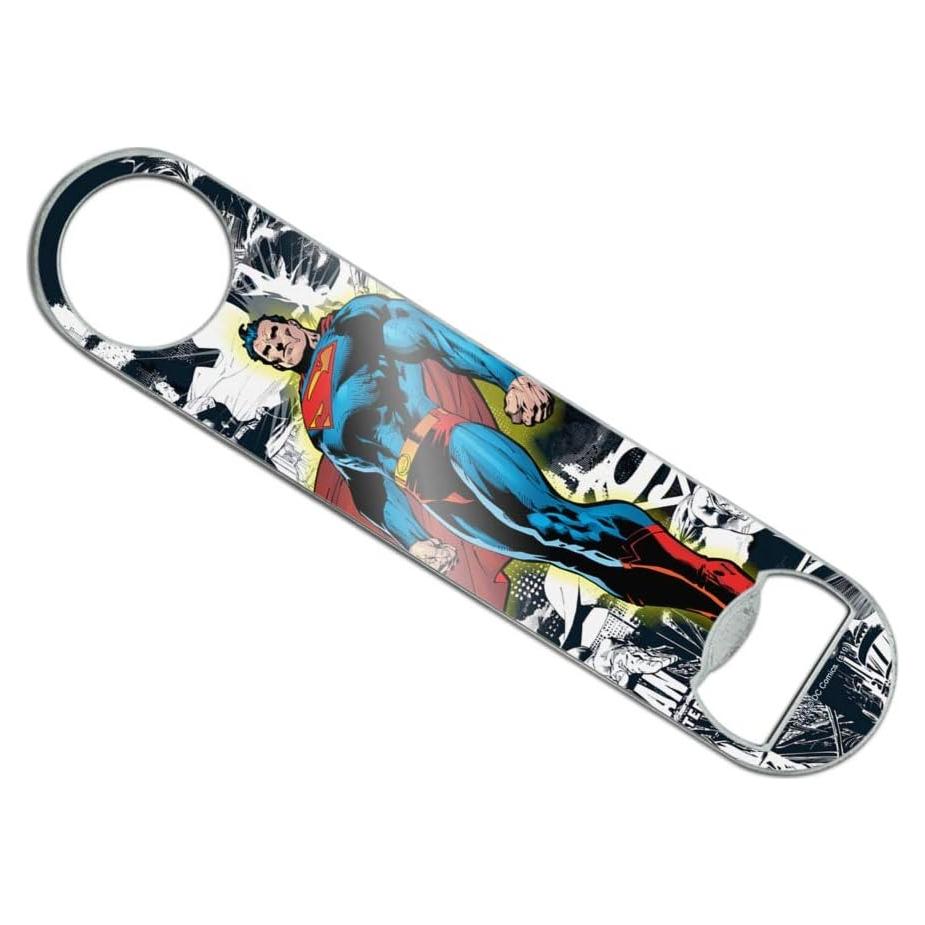 Abrebotellas Superman Graphics & More Acero Inoxidable 18cm