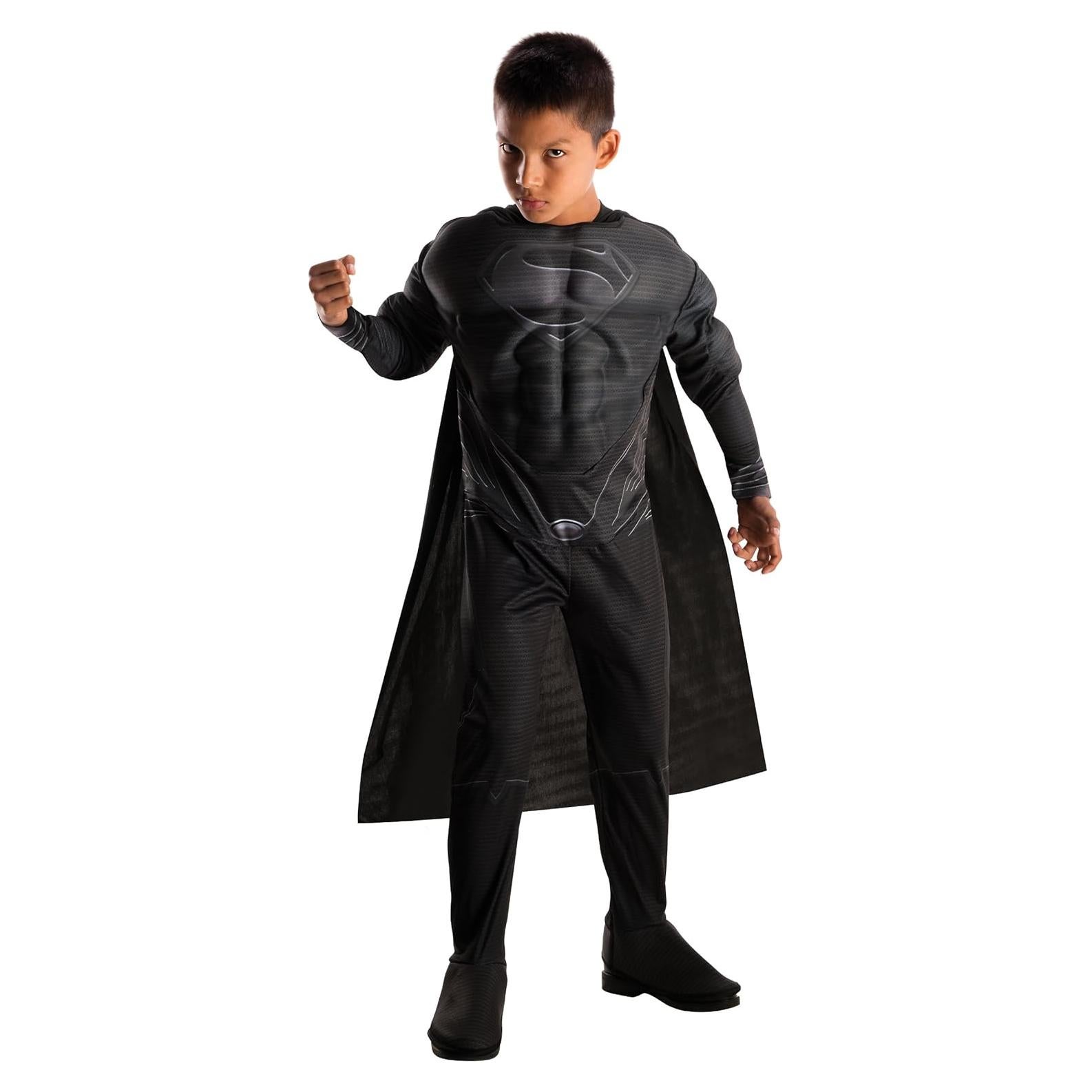 Disfraz de Superman Deluxe Traje Negro Rubie's para Niños