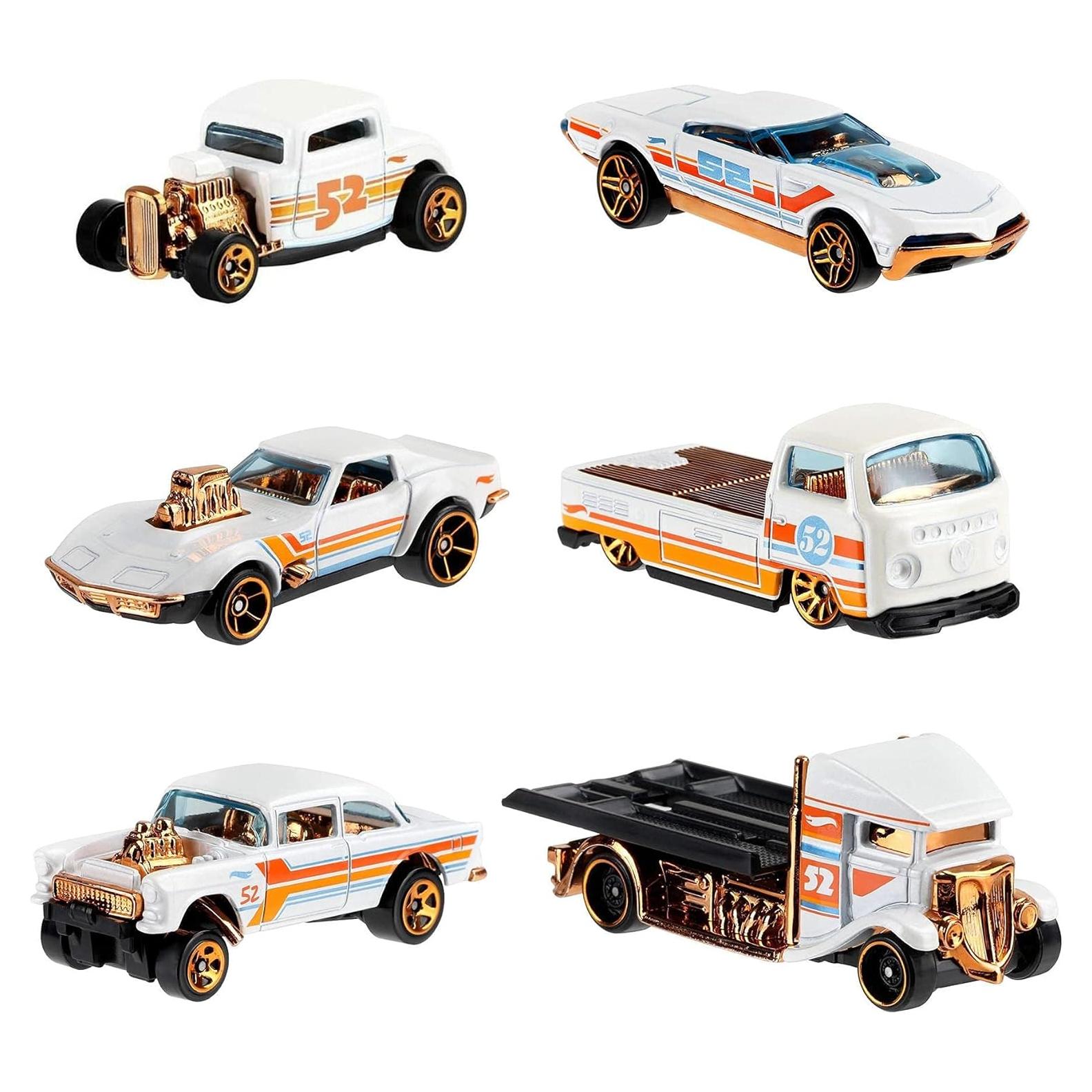 Conjunto de 6 Autos Hot Wheels Muscle Speeder Exclusivo