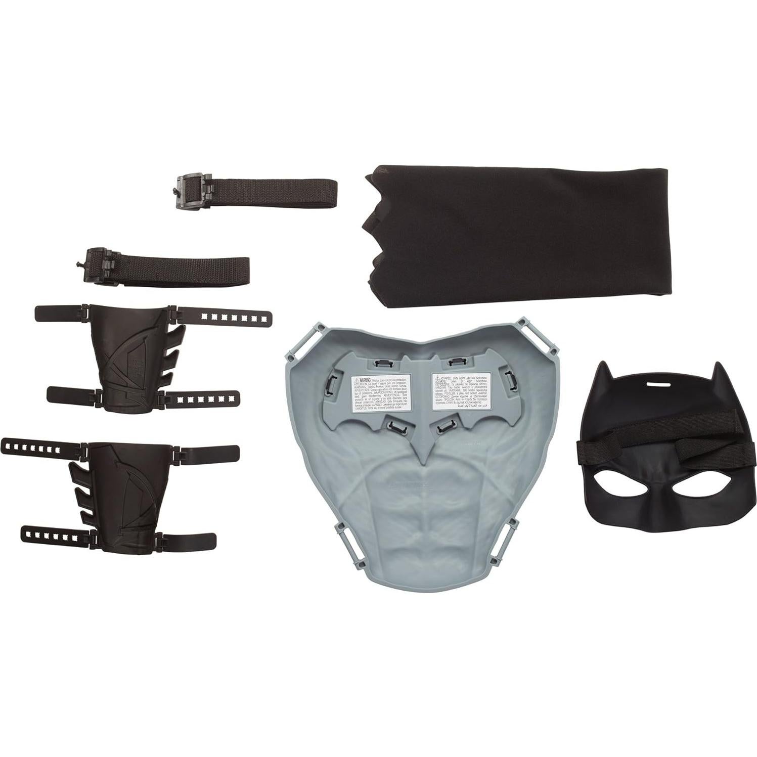 Conjunto de Juego de Rol Batman Mattel - Capa, Capucha y Guanteletes