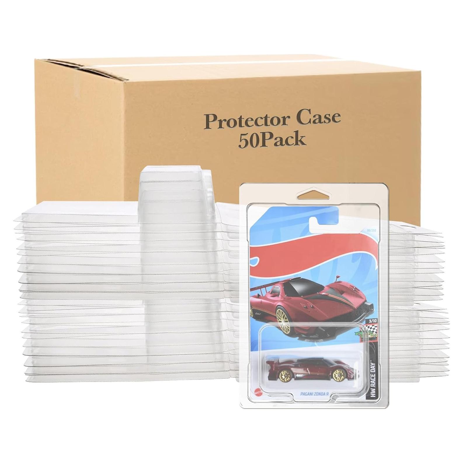 50 Fundas Protectores Hot Wheels 16.5x10.8 cm Acfunique