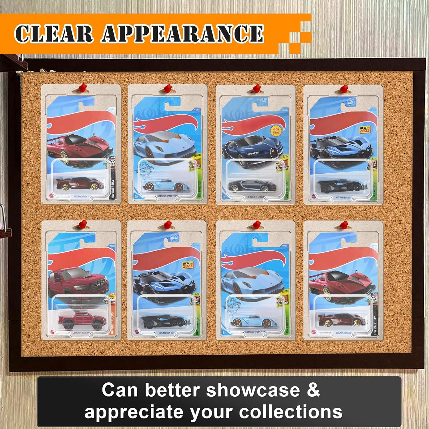 50 Fundas Protectores Hot Wheels 16.5x10.8 cm Acfunique