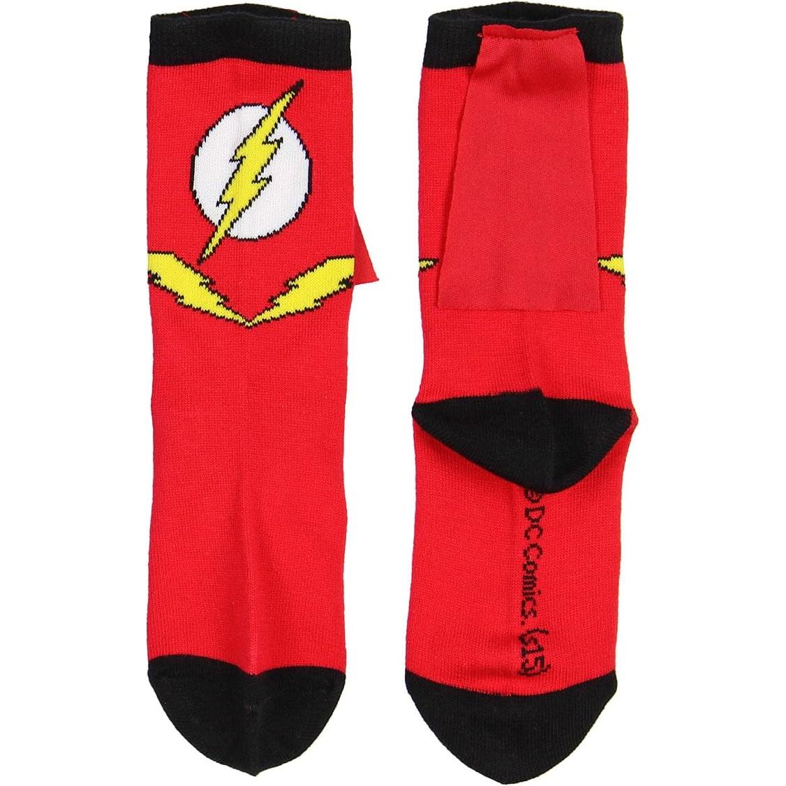 Calcetines de tripulación con capa DC Comics para niños