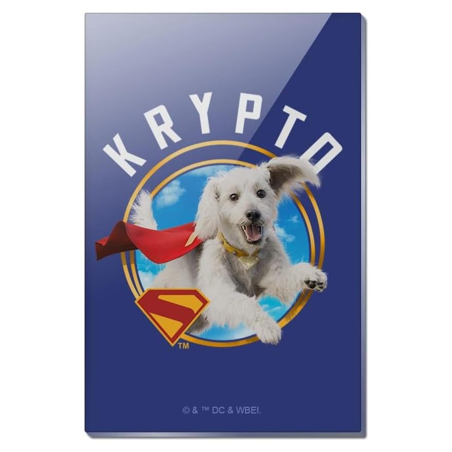 Imán de Refrigerador Superman 2025 Acrílico Rectangular 7.6x5.1cm