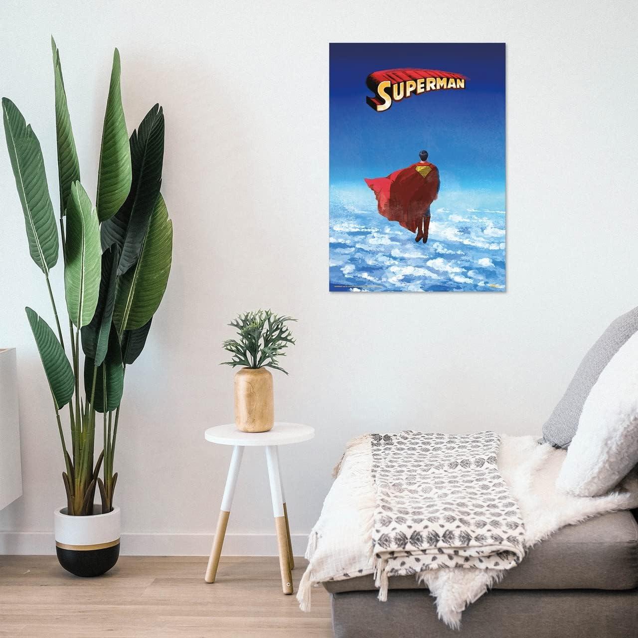Arte de Pared MightyPrint Superman 43.2x61 cm - DC Comics