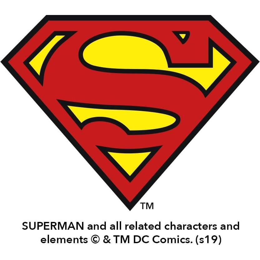 Collar de Placa Militar Superman Graphics & More con Cadena 61cm