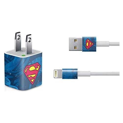 Calcomanía Skinit Superman para Cargador iPhone 5W USB