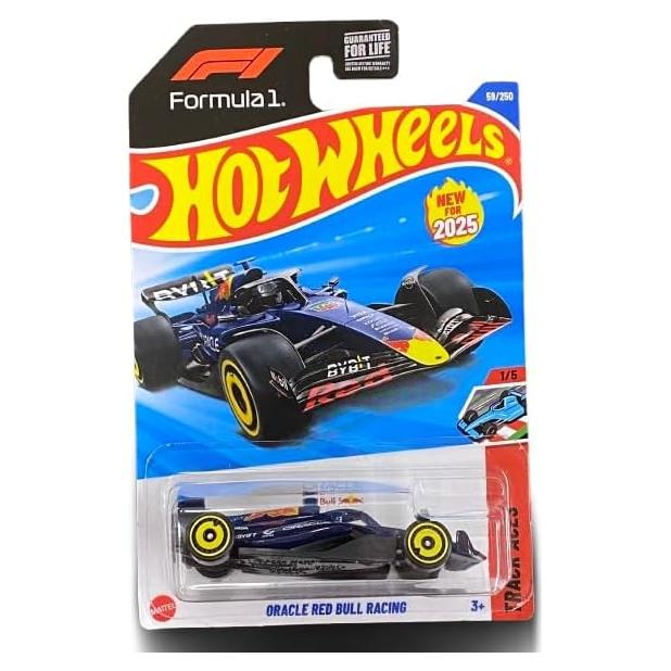 Coche Hot Wheels Oracle RB Racing Track Aces 1:64 Metal