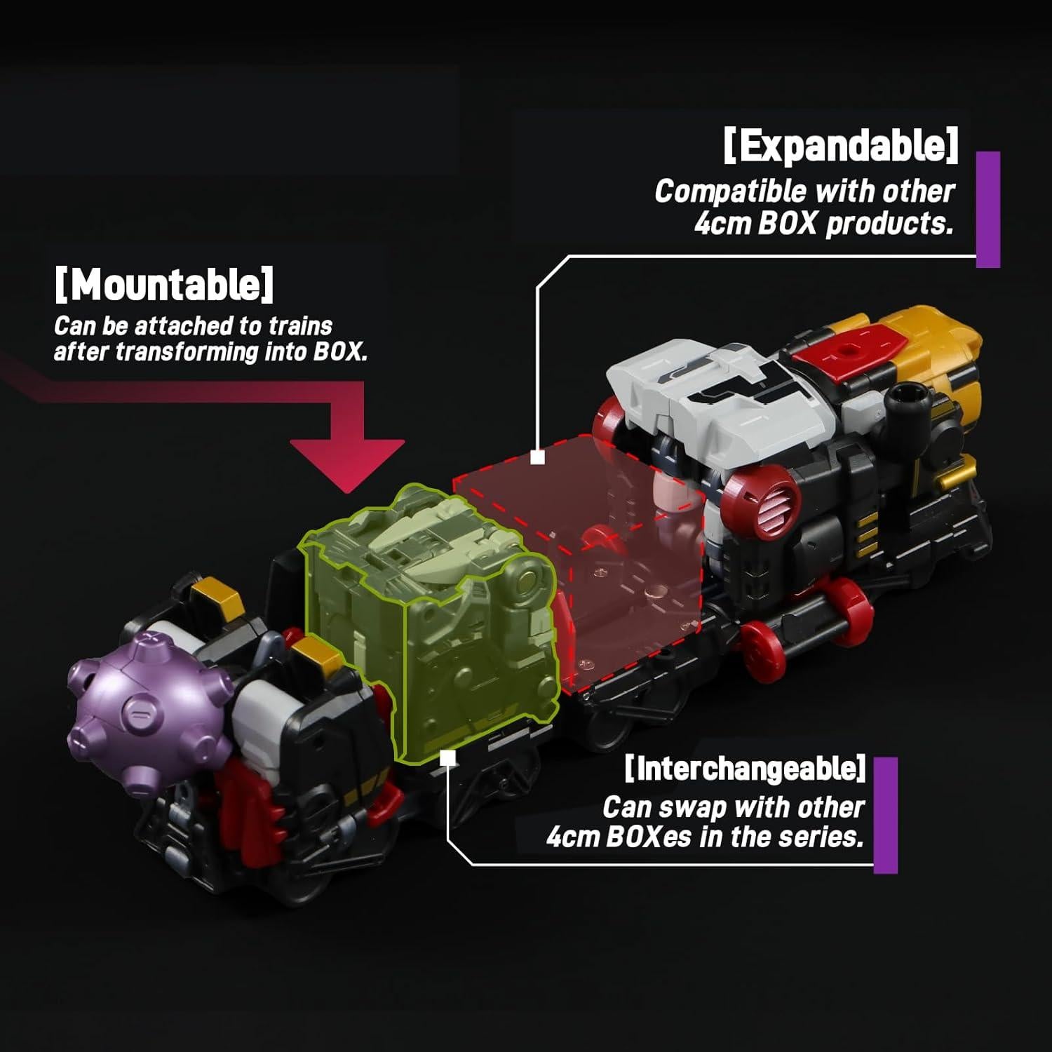 Figura de Acción Transformadora 52TOYS BEASTBOX BMM-01 Elefante