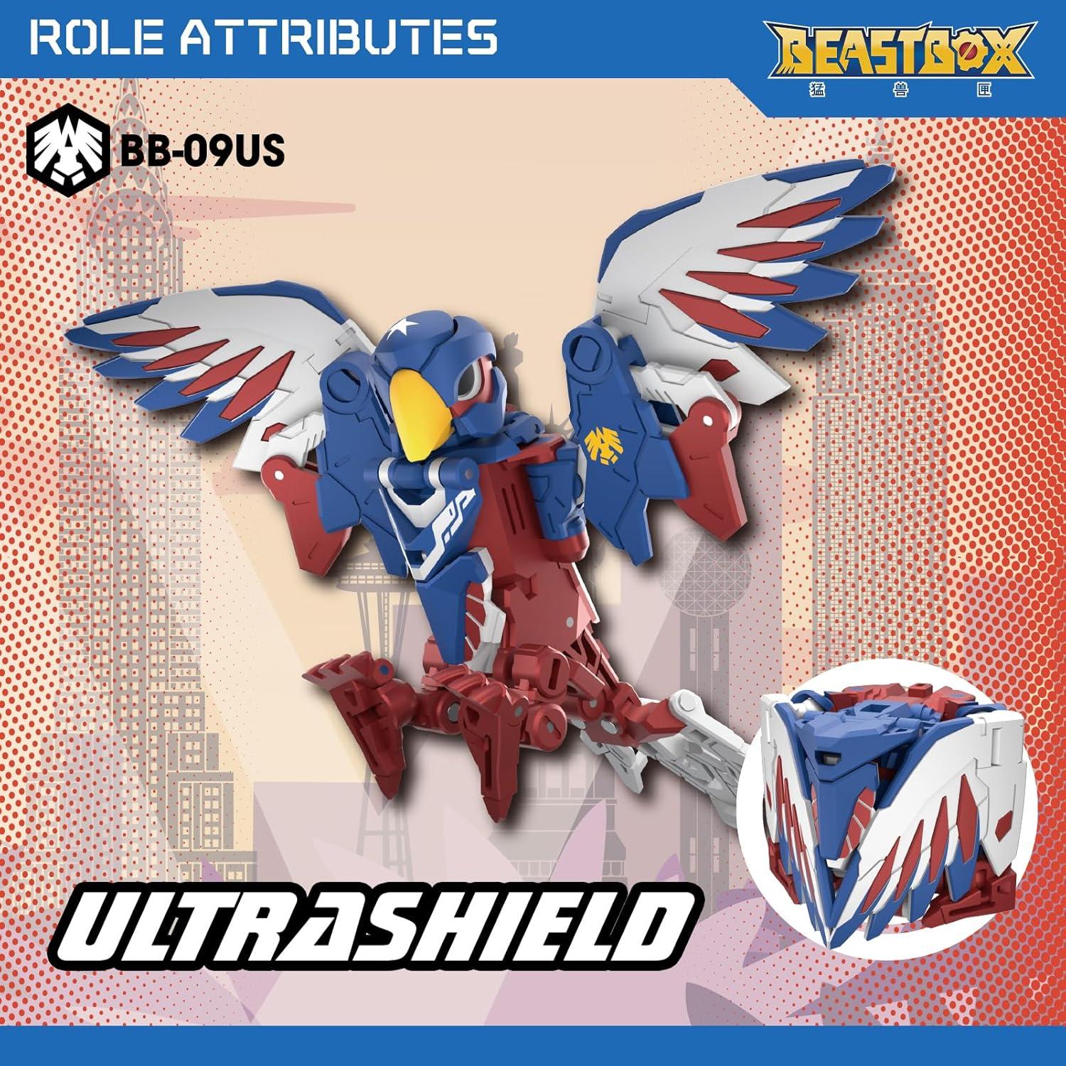 Juguete de Acción 52TOYS BEASTBOX ULTRASHIELD Transformable