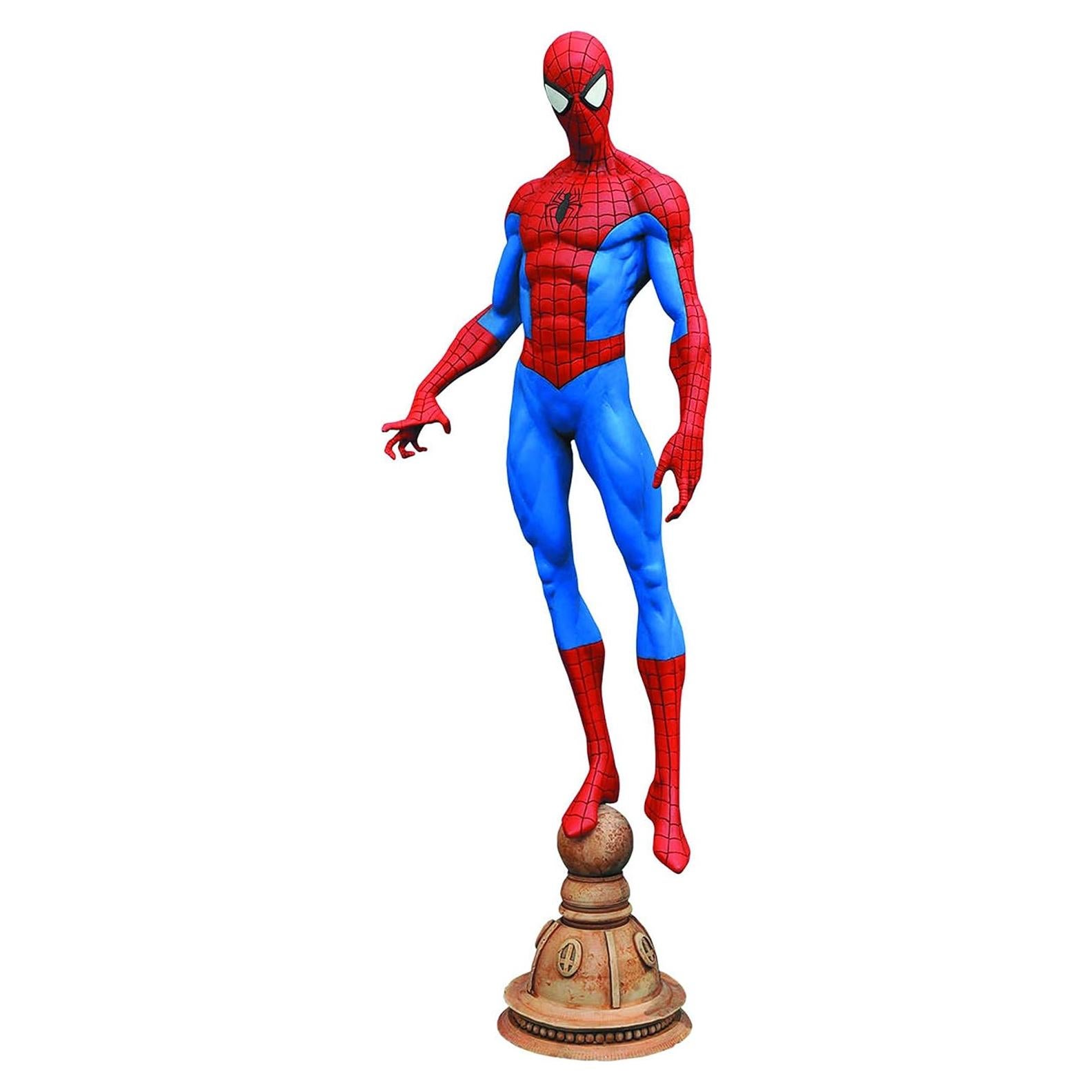 Figura PVC Spider-Man Diamond Select 22.86 cm Detalles Pintura