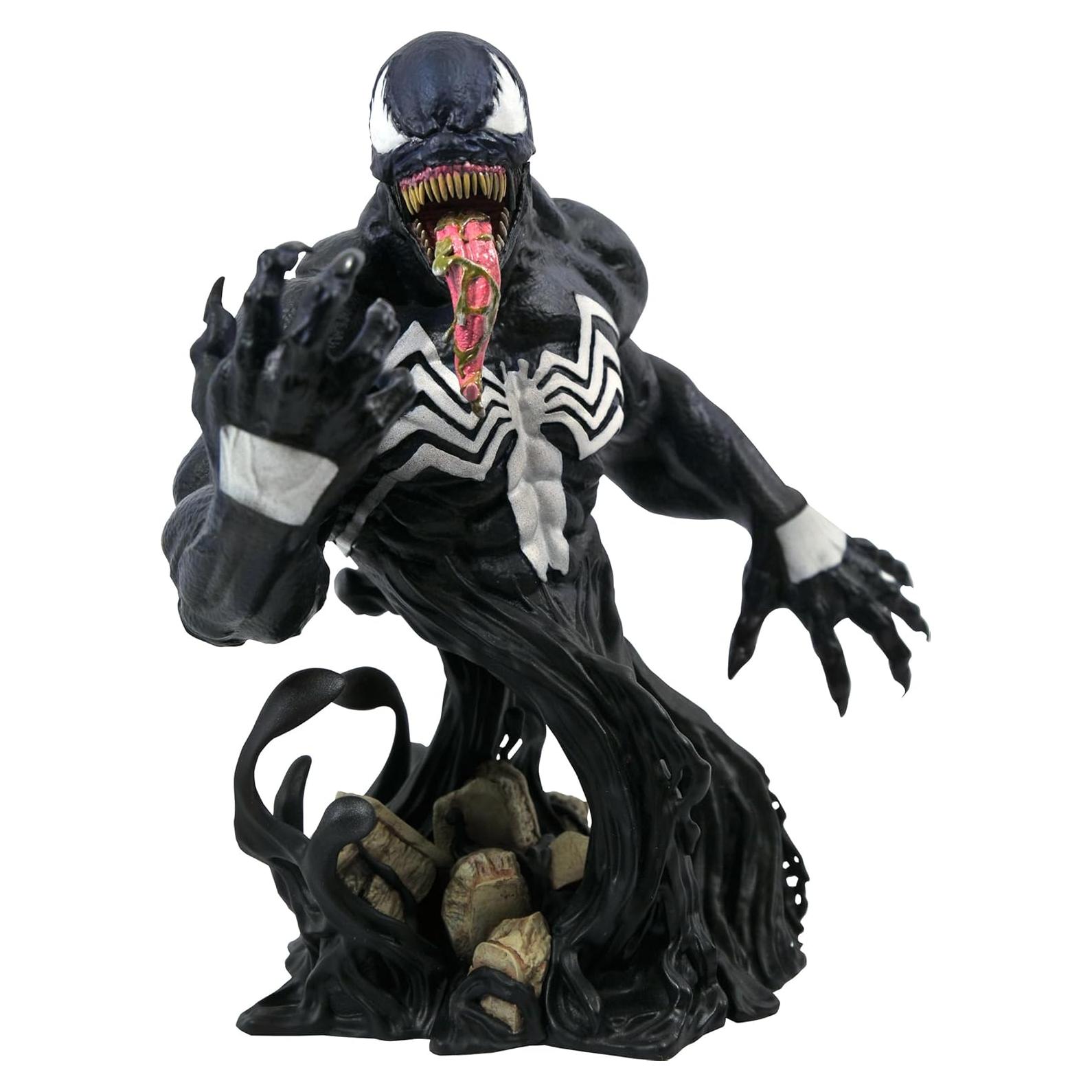 Busto Venom Diamond Select Toys 15.24 cm Edición Limitada