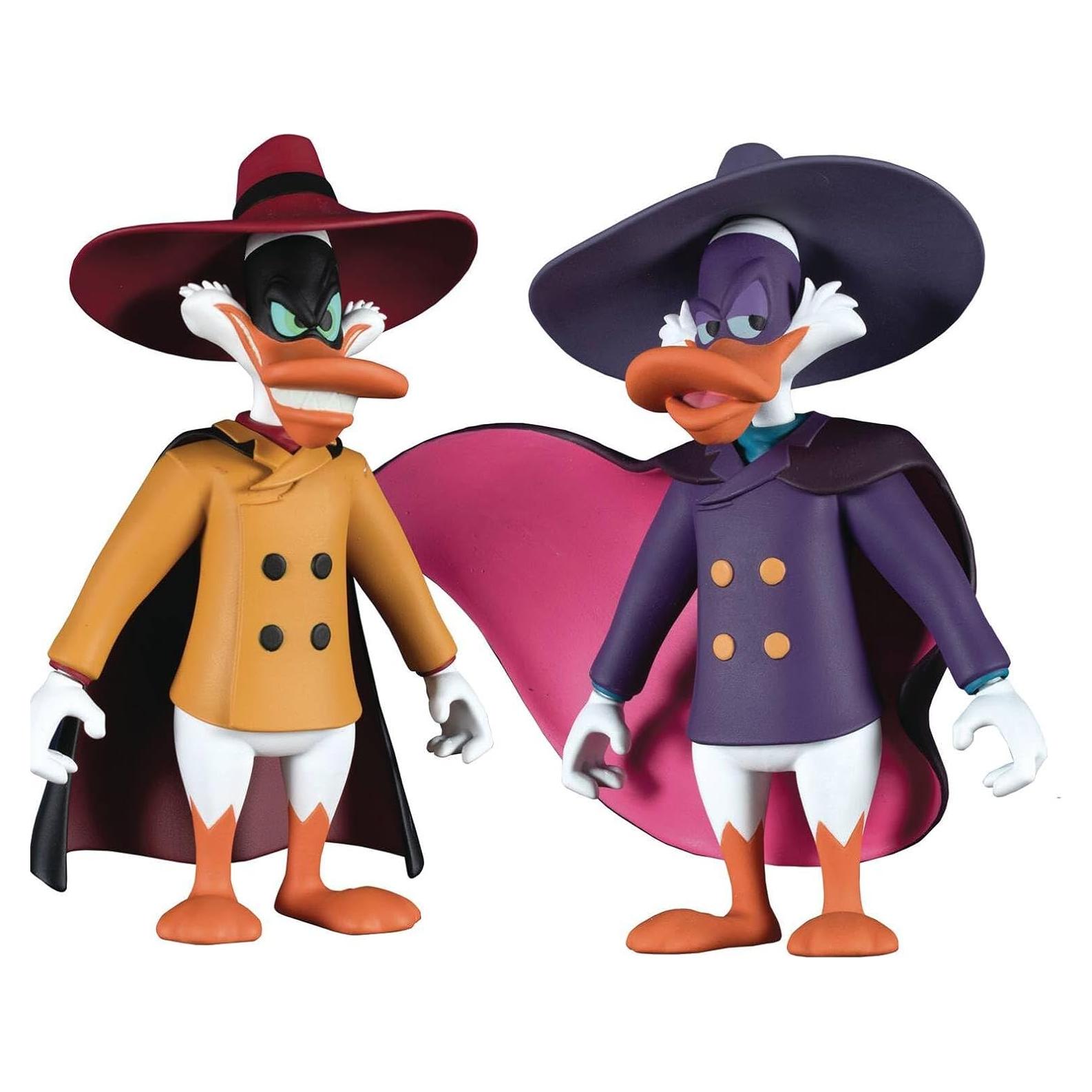 Conjunto de figuras de acción Dawkwing Duck y Negaduck 12.7 cm
