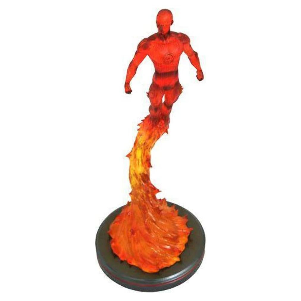 Estatua Human Torch Diamond Select Toys 35.56 cm Multicolor