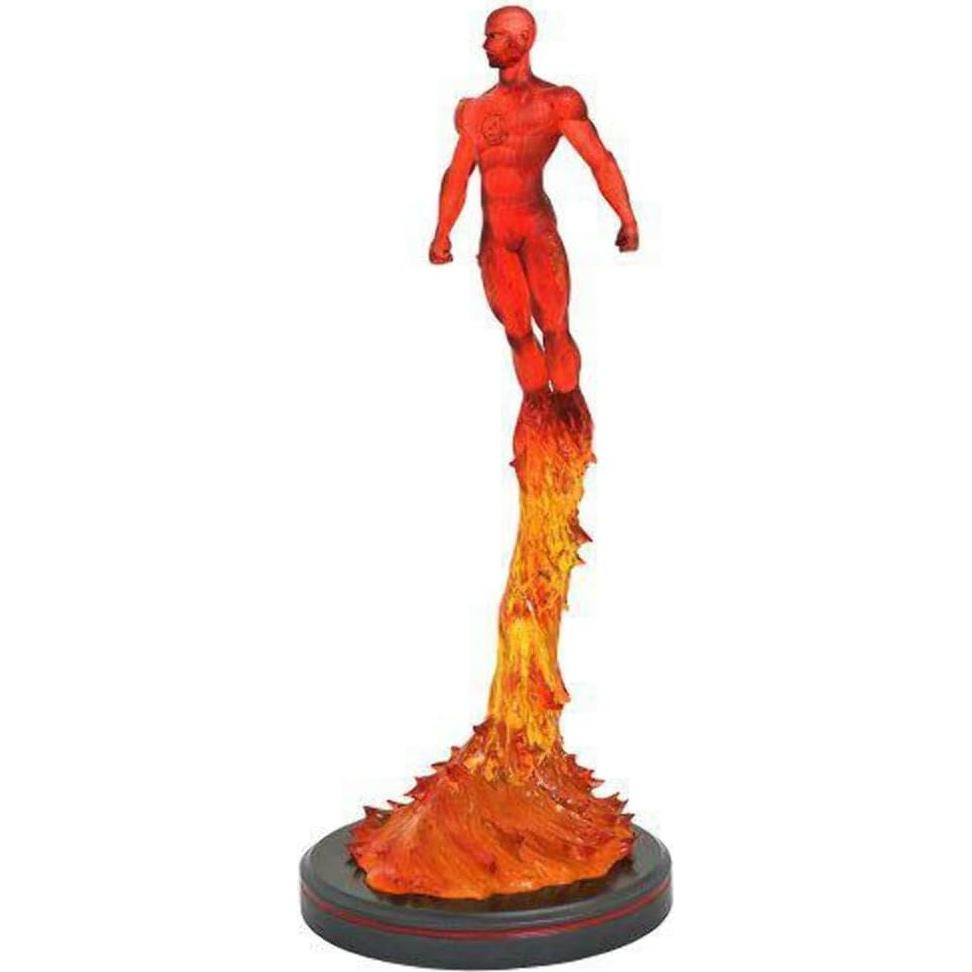 Estatua Human Torch Diamond Select Toys 35.56 cm Multicolor