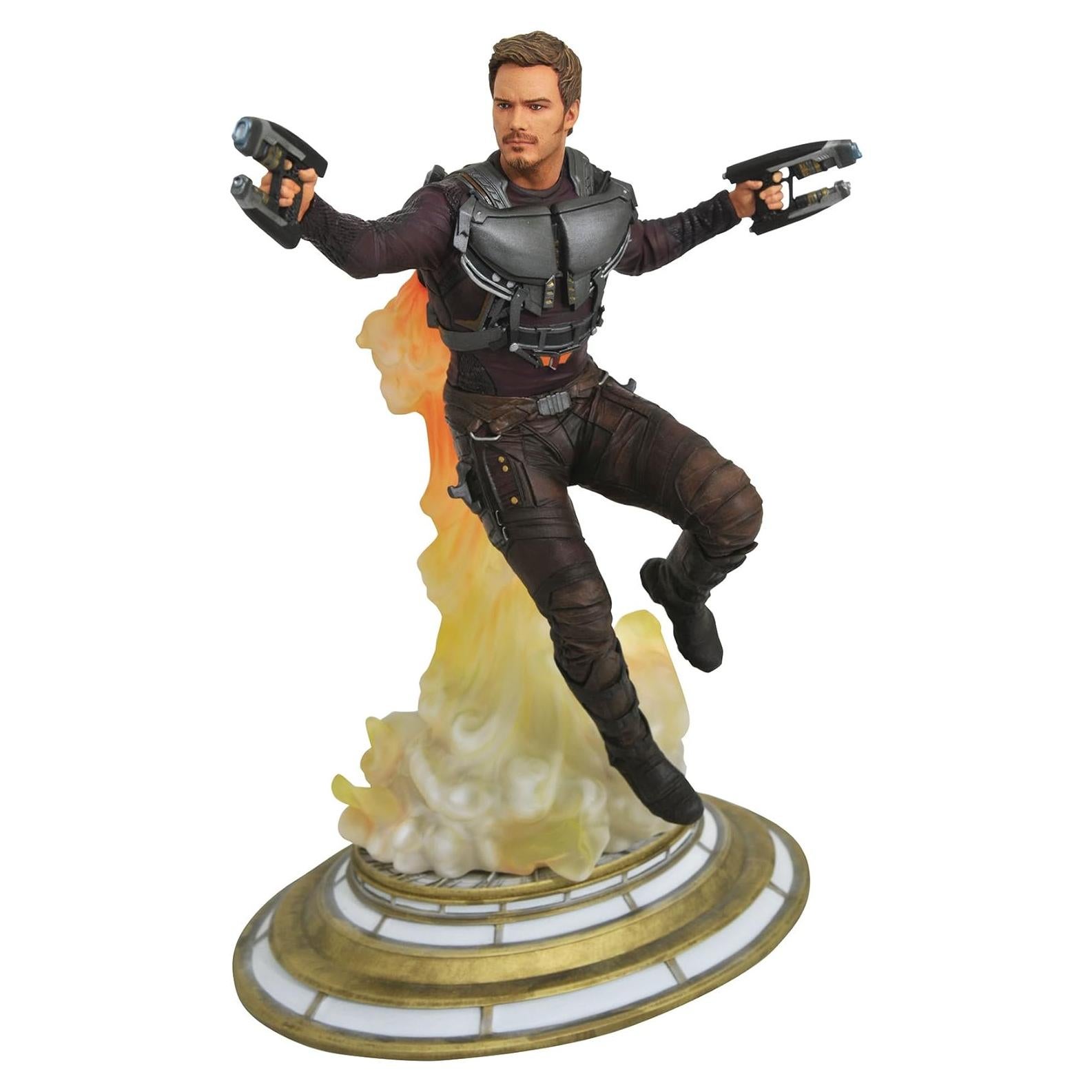 Figura PVC Star-Lord Sin Máscara Diamond Select 28 cm