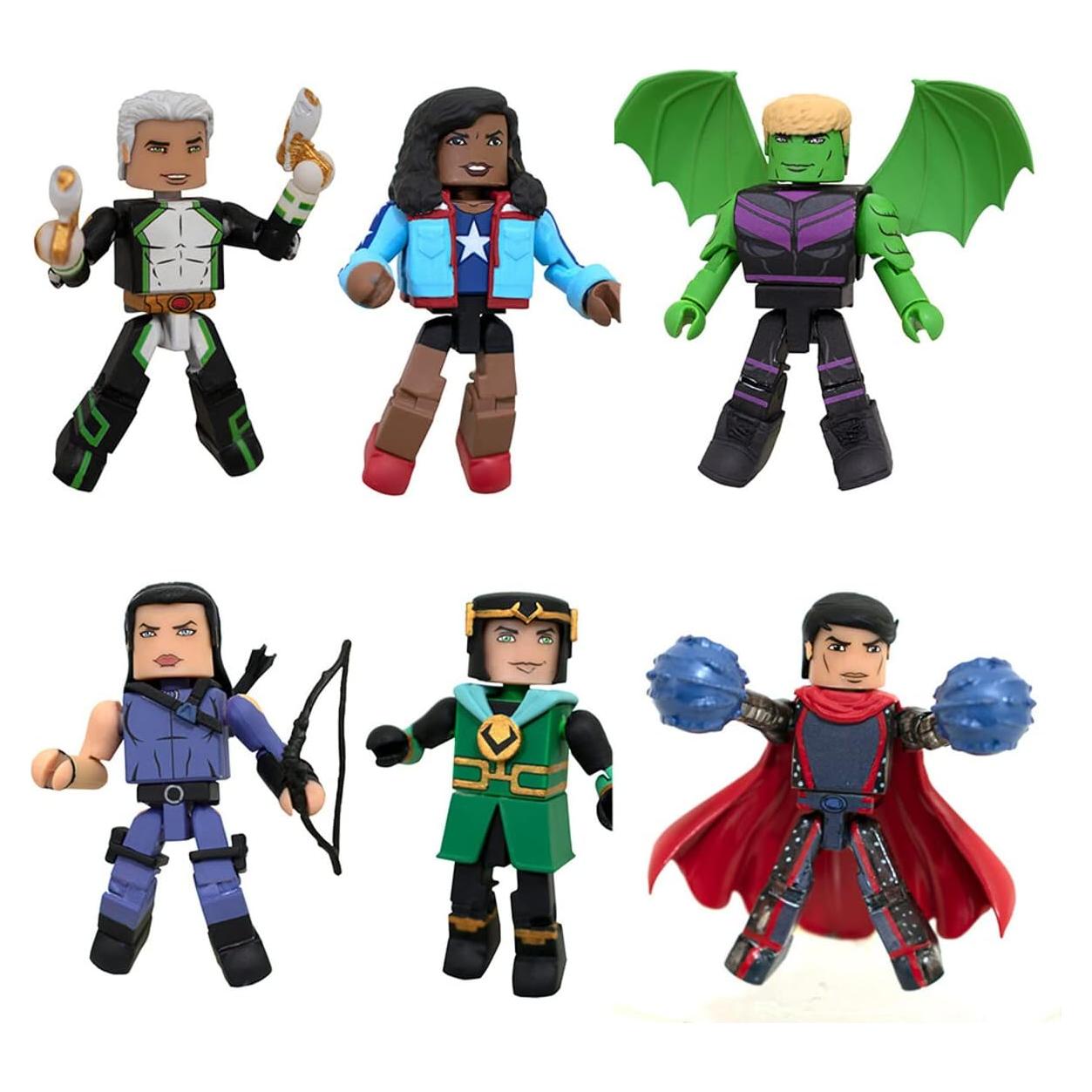 Caja Deluxe Minimates Marvel Young Avengers Diamond Select
