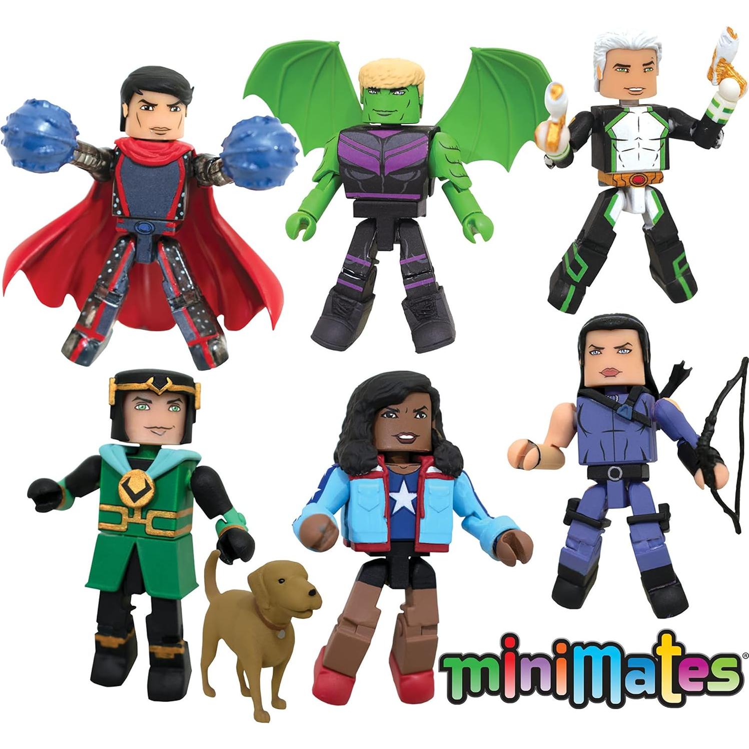 Caja Deluxe Minimates Marvel Young Avengers Diamond Select