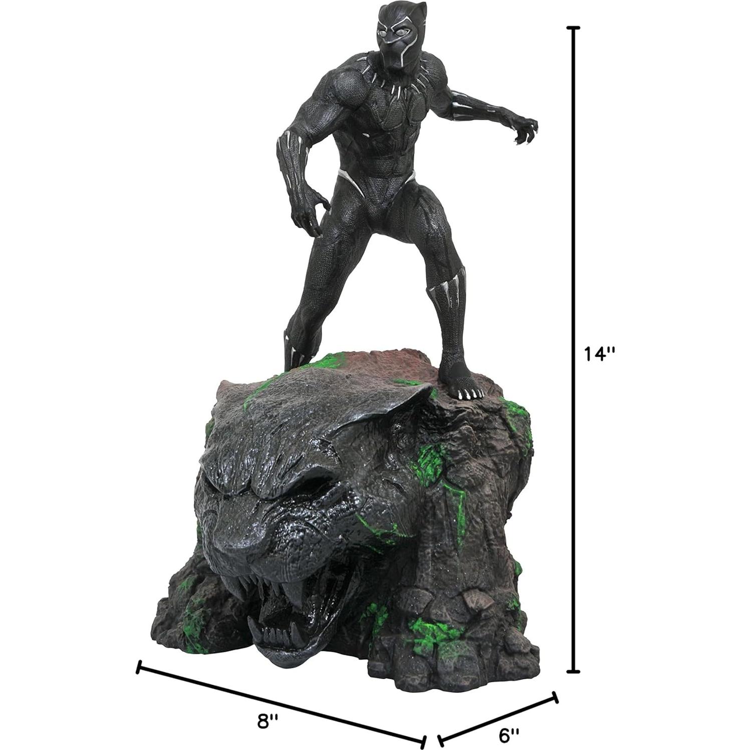 Estatua de resina Black Panther Diamond Select 35.56 cm