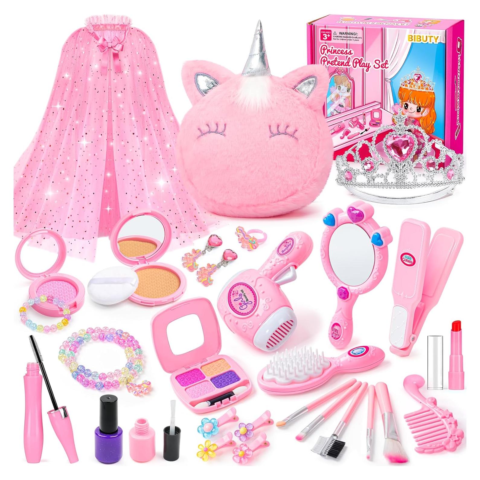 Kit de Maquillaje para Niñas BIBUTY 29 Piezas con Accesorios
