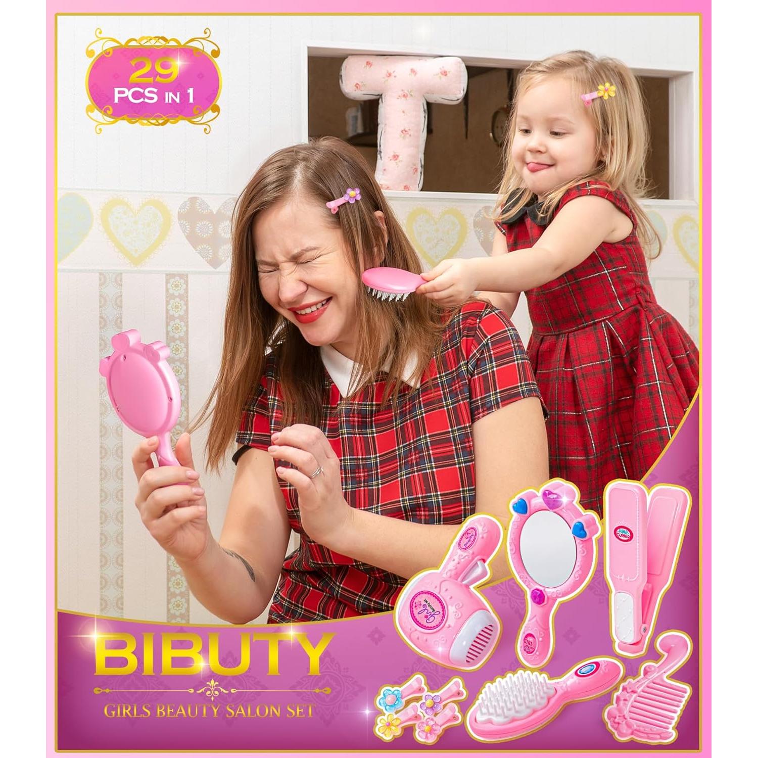 Kit de Maquillaje para Niñas BIBUTY 29 Piezas con Accesorios