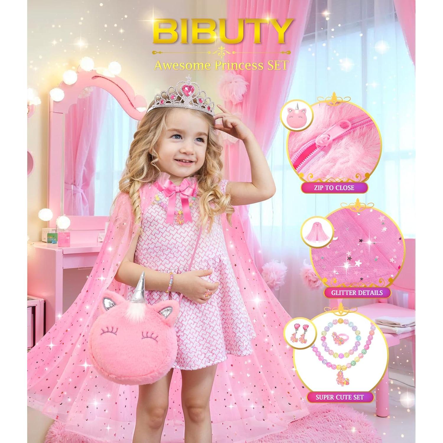 Kit de Maquillaje para Niñas BIBUTY 29 Piezas con Accesorios