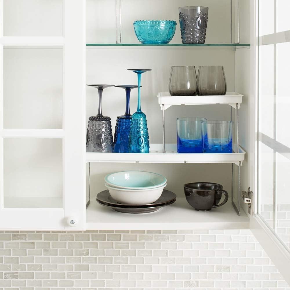 Estante Apilable Grande madesmart Blanco - Organizador de Armario