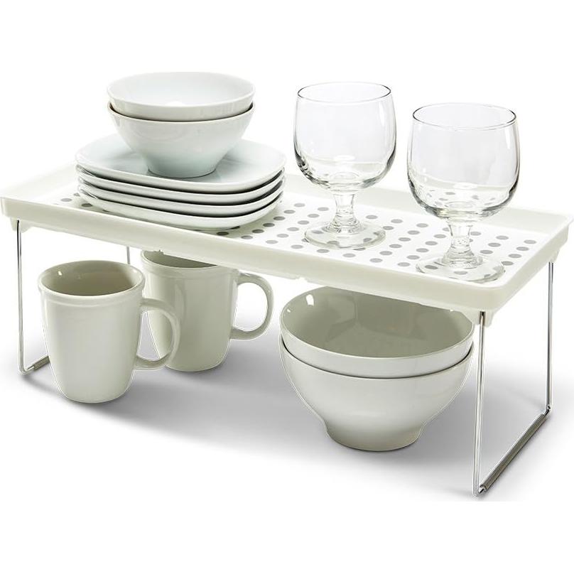 Estante Apilable Grande madesmart Blanco - Organizador de Armario