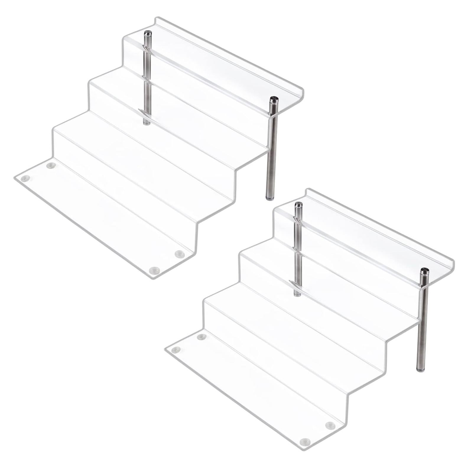 Soporte de Exhibición Acrílico LileZbox 4 Pasos 30.48x22.35cm