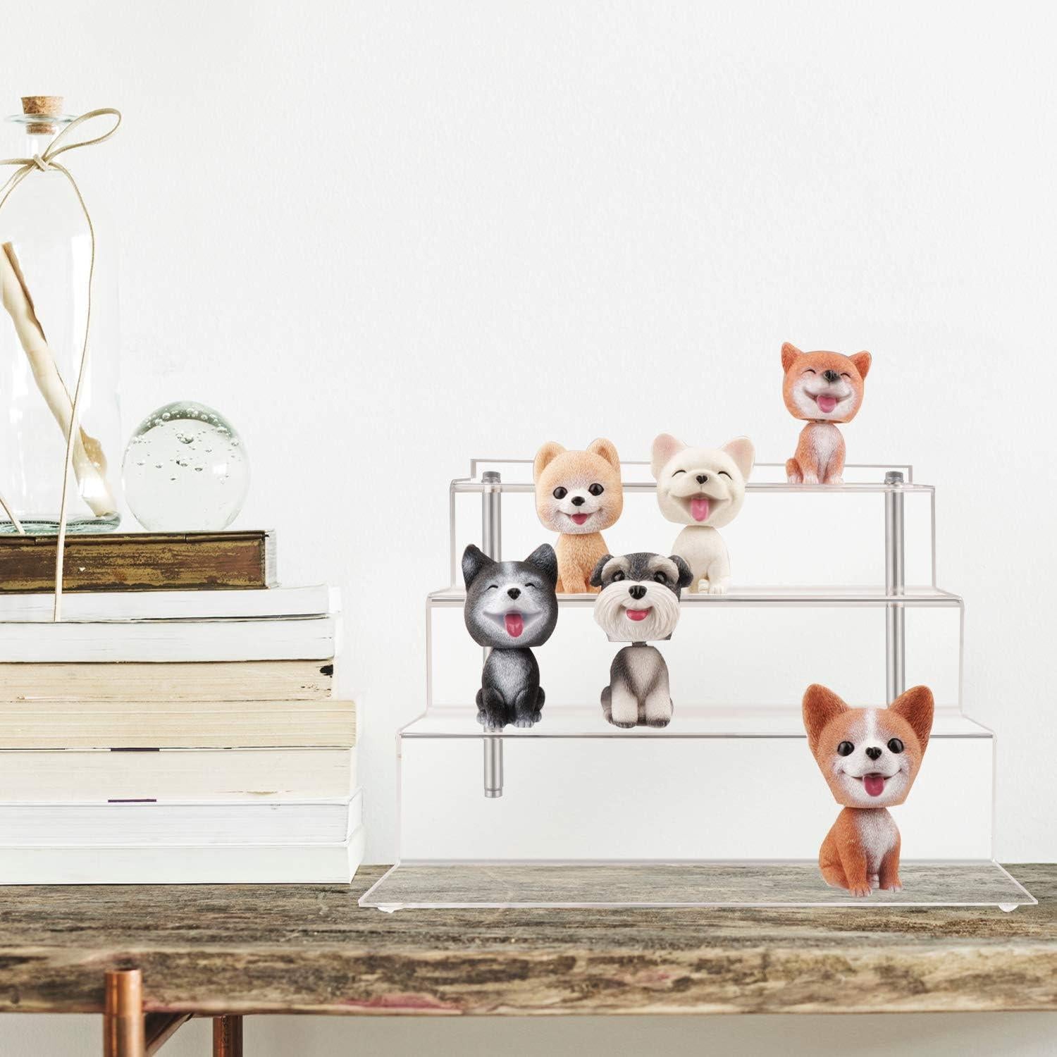 Soporte de Exhibición Acrílico LileZbox 4 Pasos 30.48x22.35cm