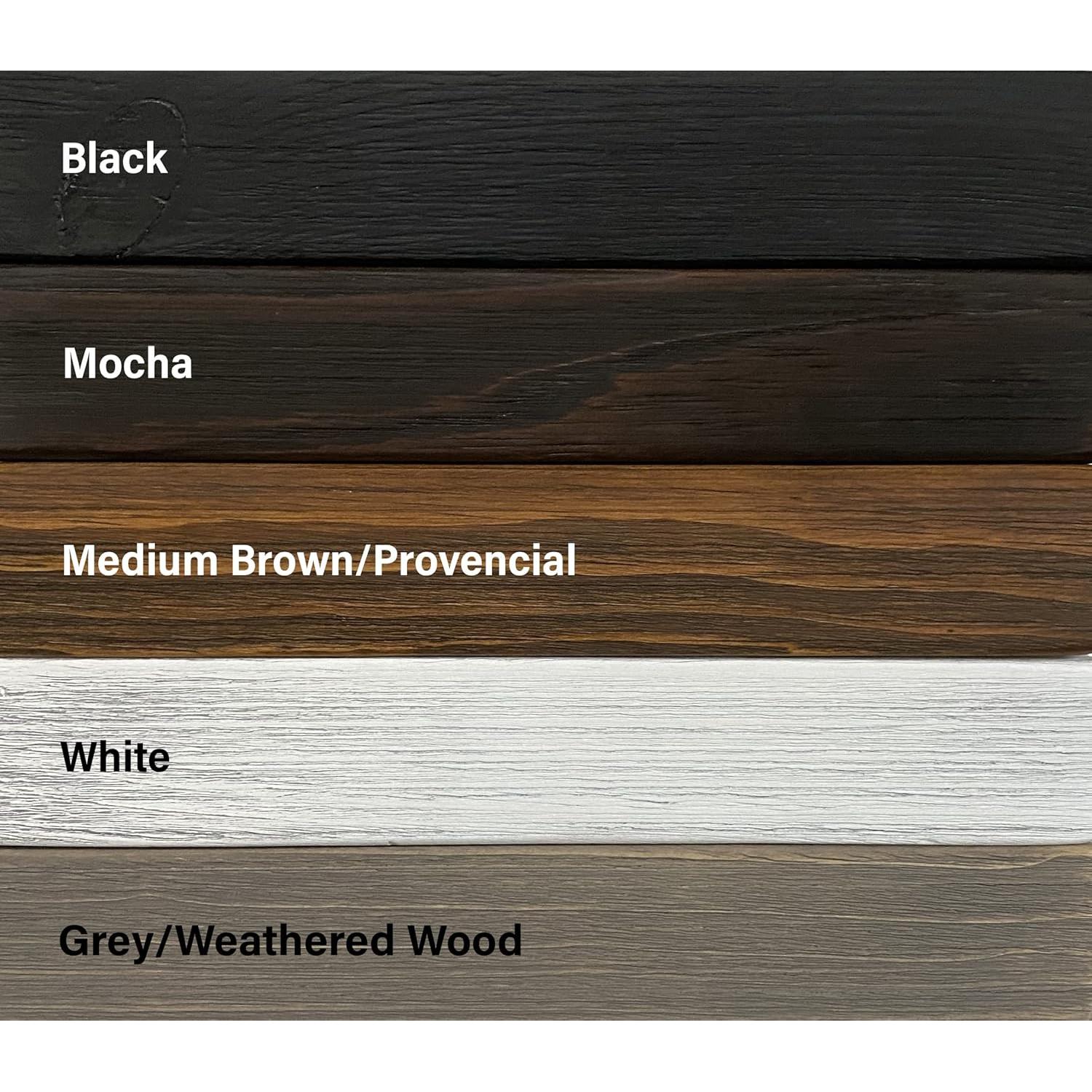 Estante Flotante de Madera Rústico 61x25.4x5.08 cm Antigüedades de Joel