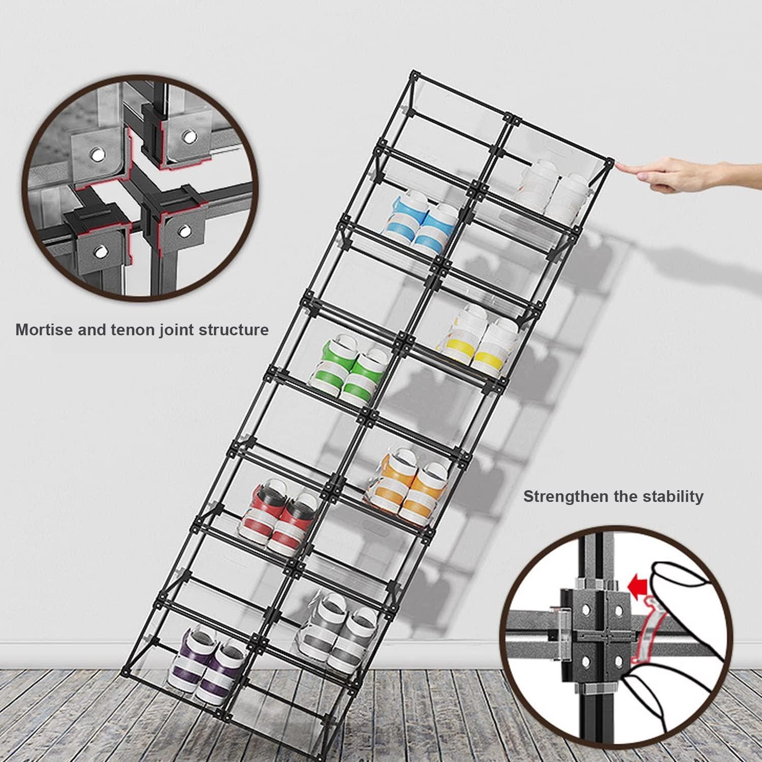 Caja de Almacenamiento de Zapatos KOKOIN 4PC Transparente